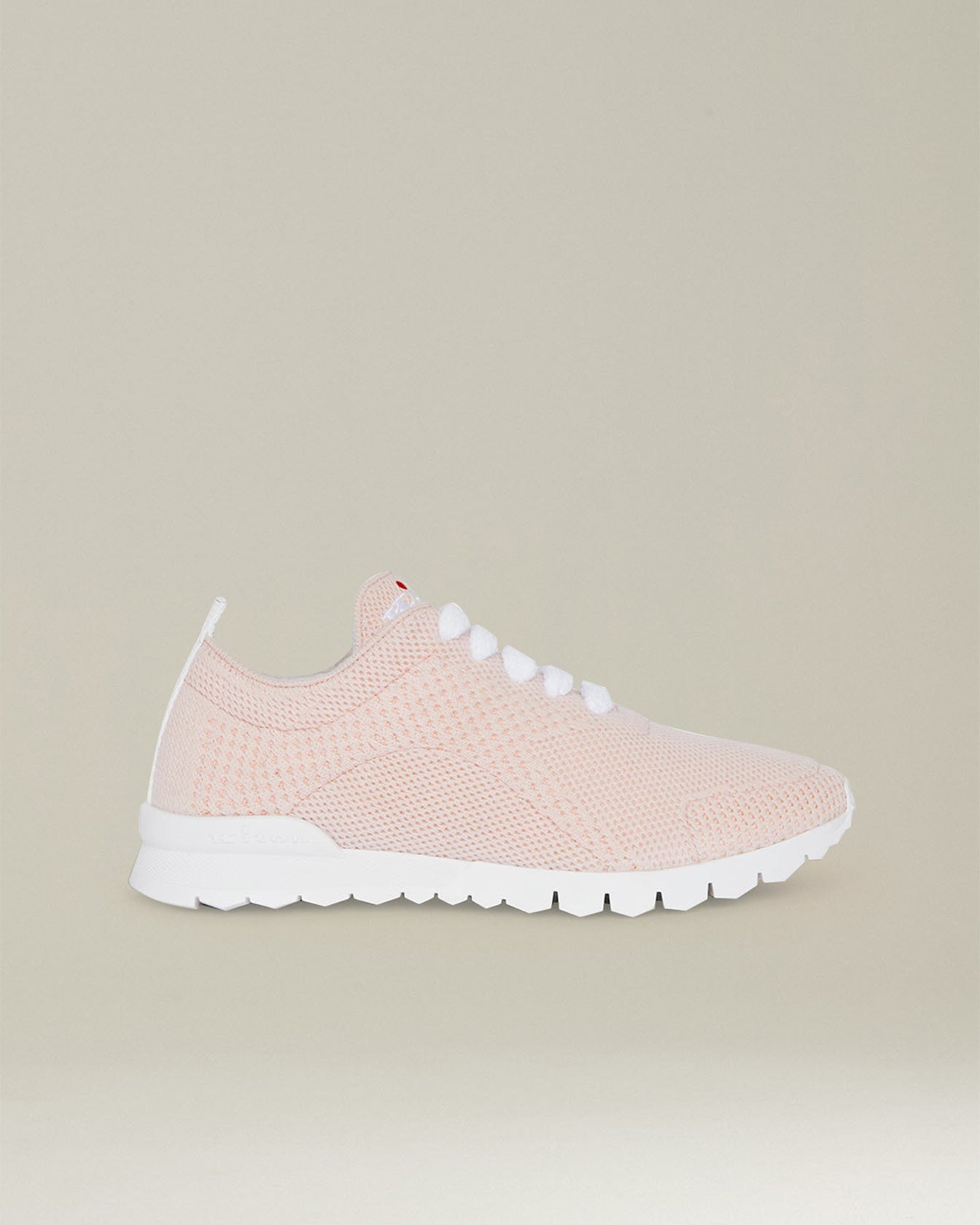 Kiton Shoes Fit Sneakers Kaschmir Strick Weiss