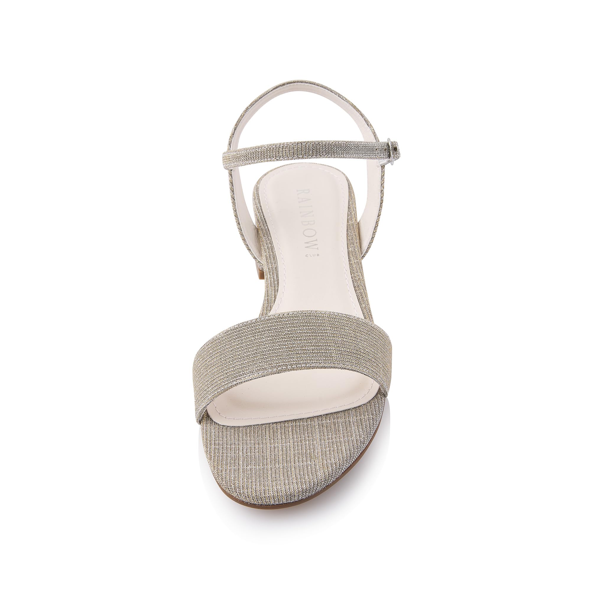 Rainbow Club Salli Braut Sandale Gold Metallic 3 cm Gr.36-41