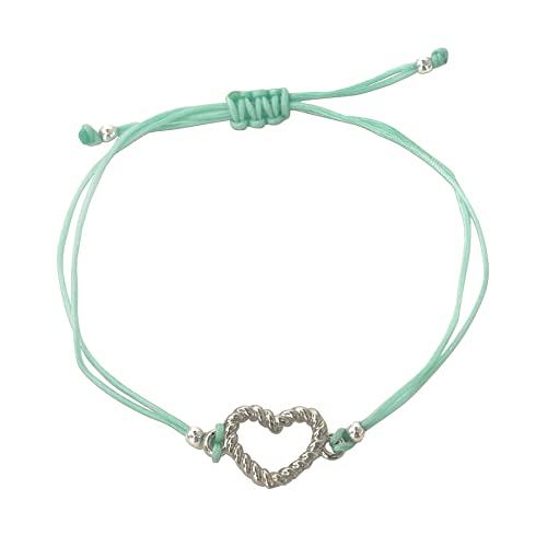 Alpenflüstern DAHEIM DAB079 Armband-Set Edelweiss Herz