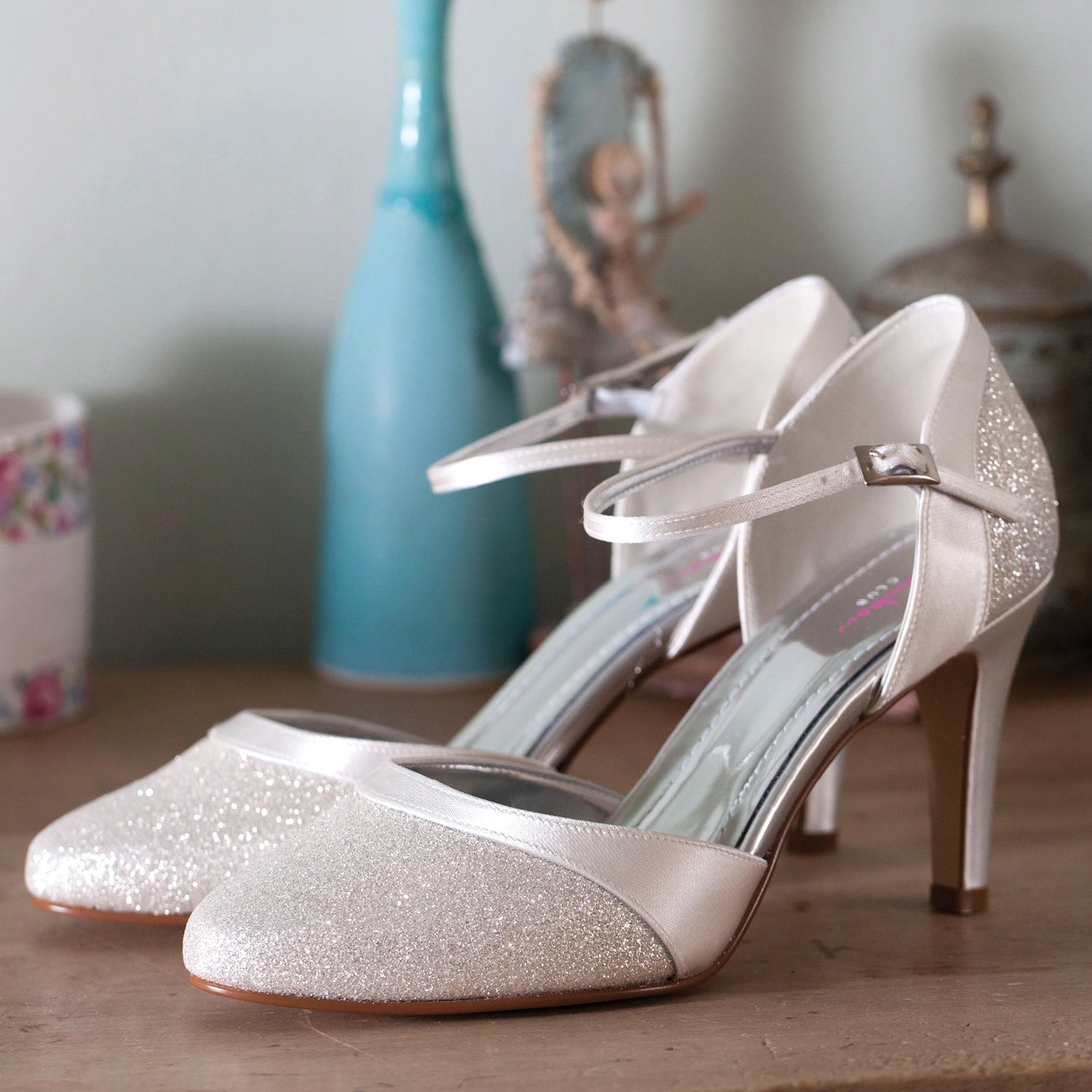 Rainbow Club Embellished Caroline Pumps Ivory-Glitzer 39 EU