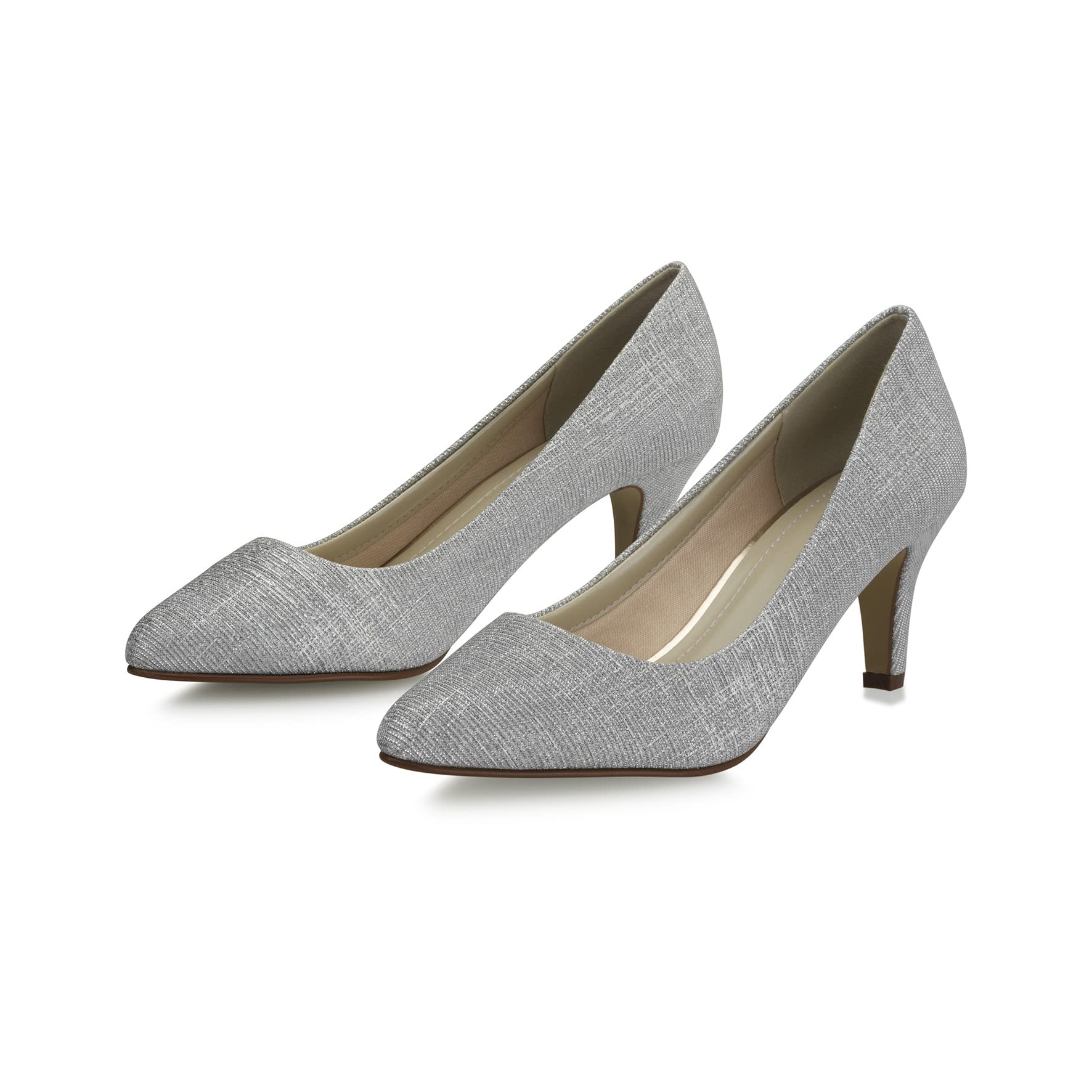 Rainbow Club Luxe Brooke Brautpumps Ivory-Gold Metallic