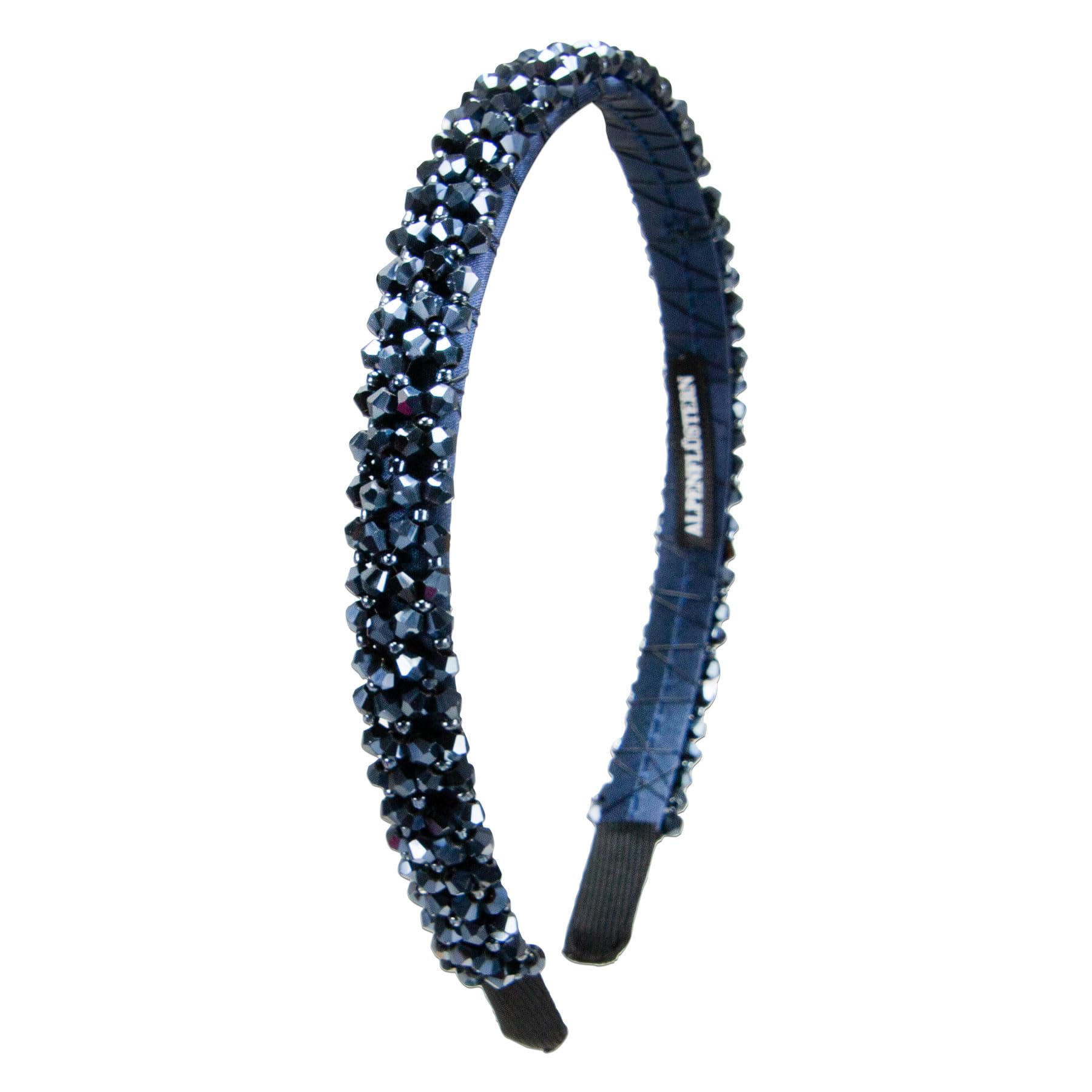 Alpenflüstern DAHEIM ADV150 Haarreif blau Glitzerperlen