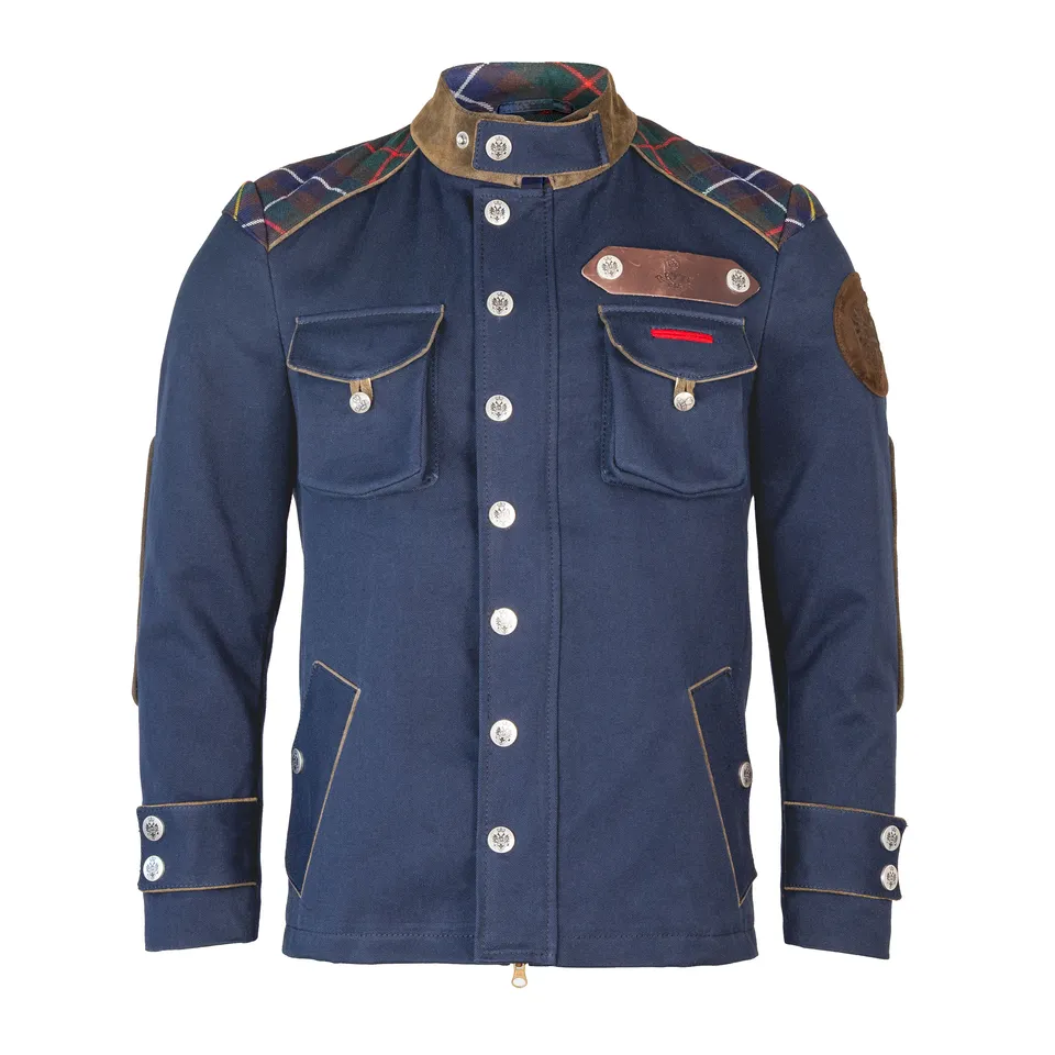 Rettl Bikerjanka Lederjacke Herren Janker