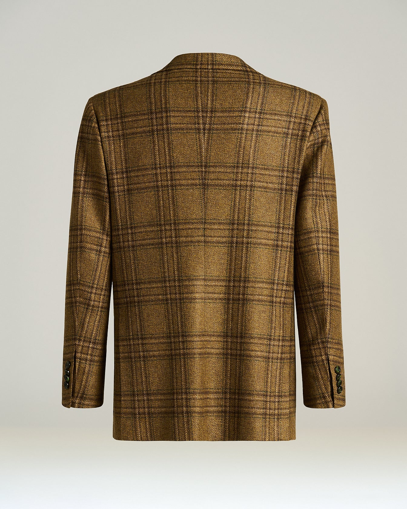 Kiton Jackets Brown Tartan Kaschmir Sakko 50 braun