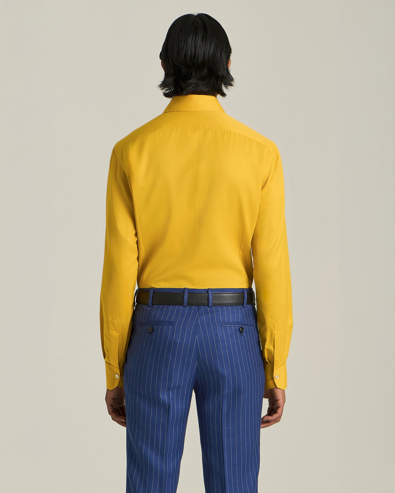 Kiton Glamour Cotton Silk Hemd Baumwolle Seide Perlmutt