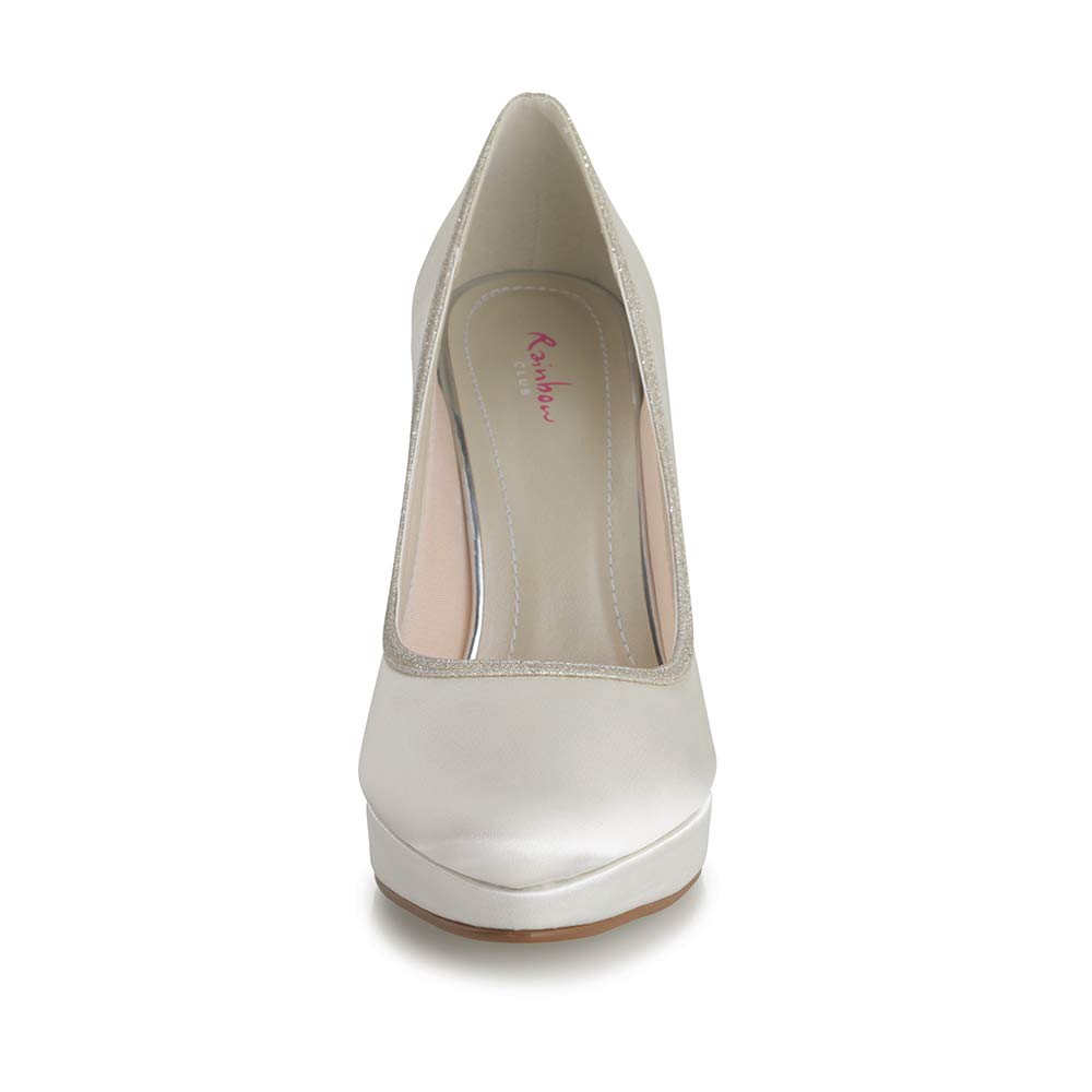 Rainbow Club Embellished Tallulah High Heels Ivory 36