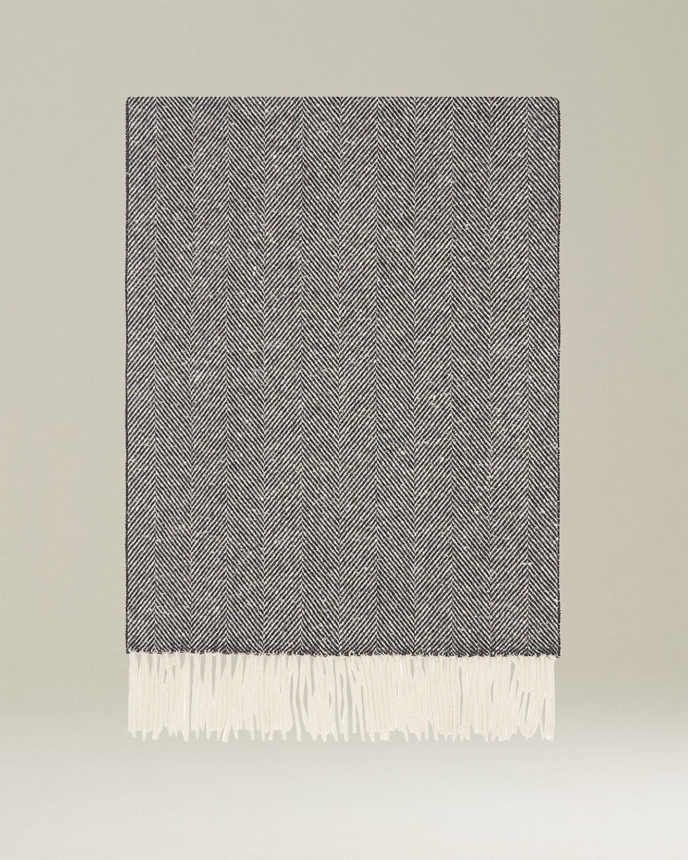 Kiton Scarves Cashmere Herringbone Schal Kaschmir Fischgrät