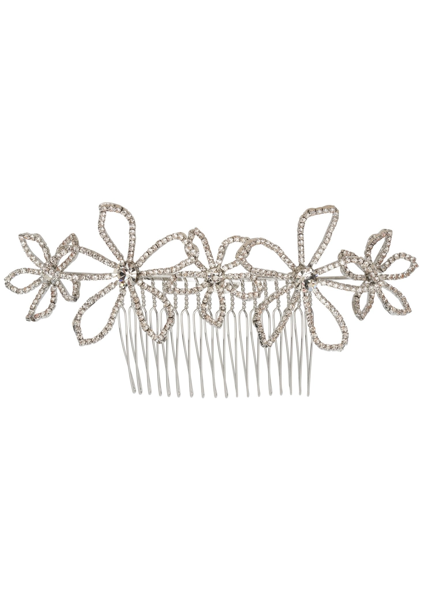 Elizabeth Bower Pavet Garland Braut Haarkamm Gold Kristall