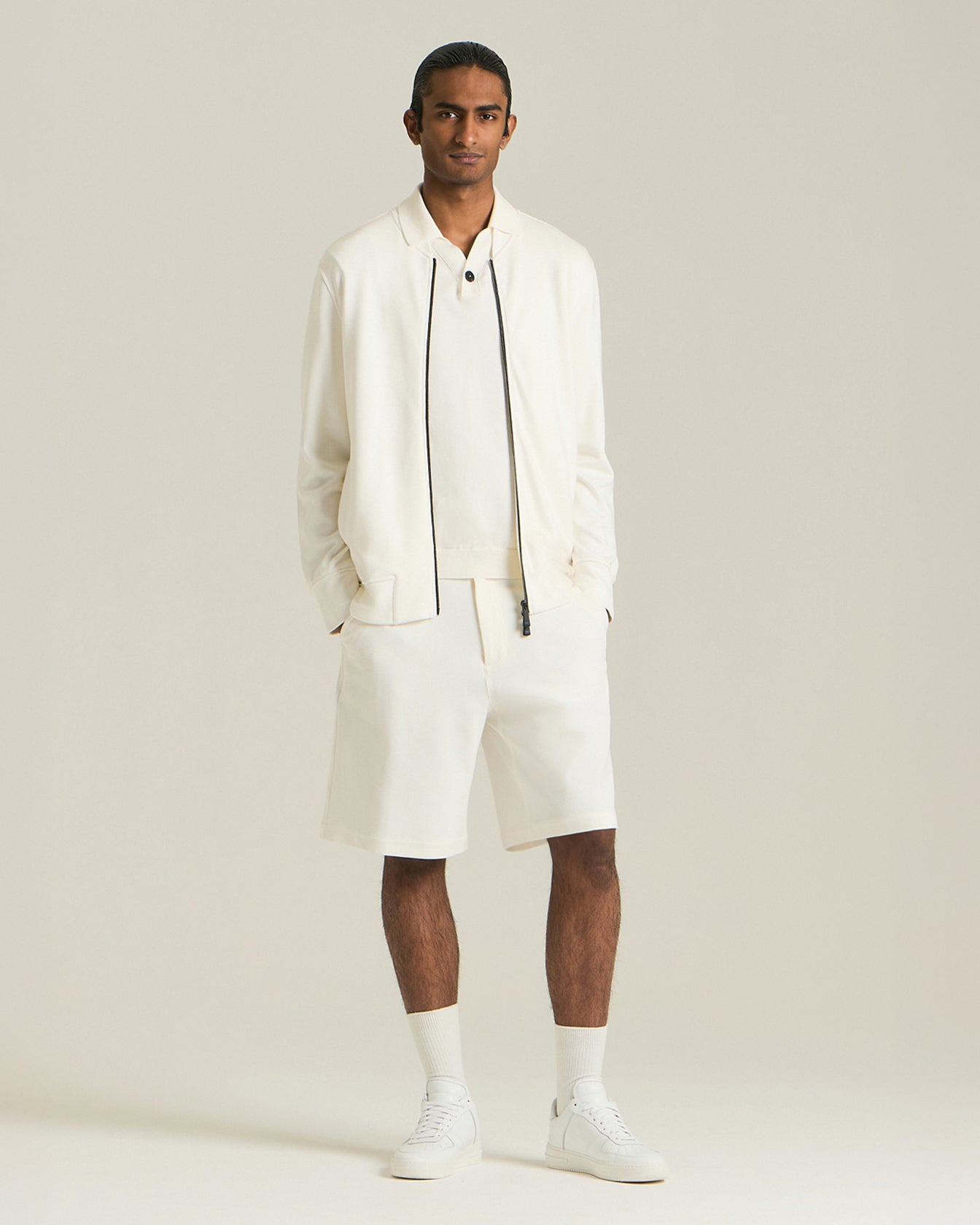 Kiton KNT Sweatshirt Zip Viskose Größe L