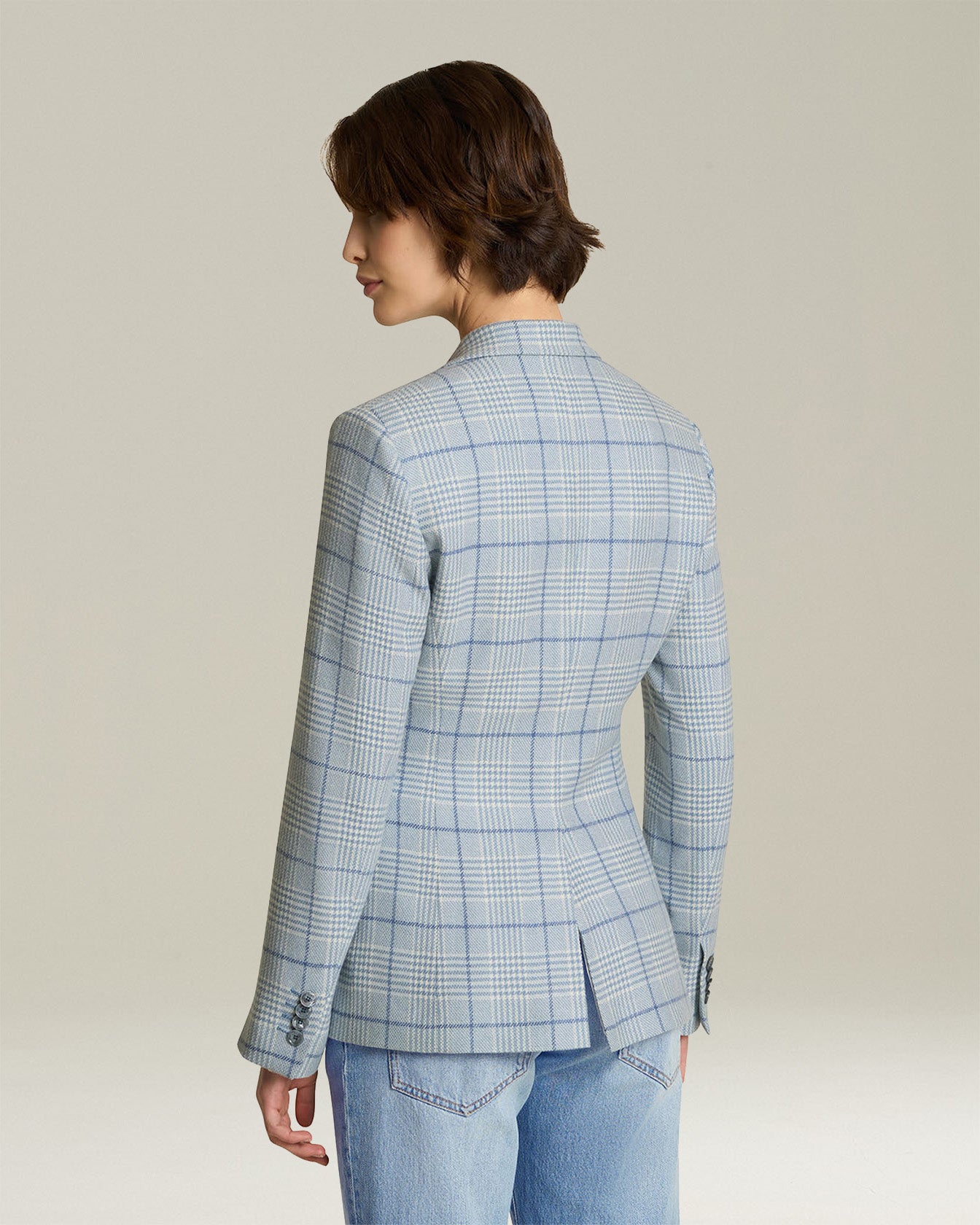 Kiton Jackets Checked Cashmere Blazer Sakko Kariert Gr.42