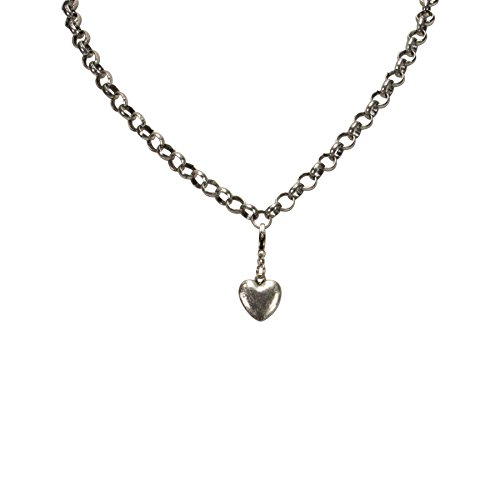 Alpenflüstern DAHEIM Herz Anhänger AAH098 antik-silber 1,5cm