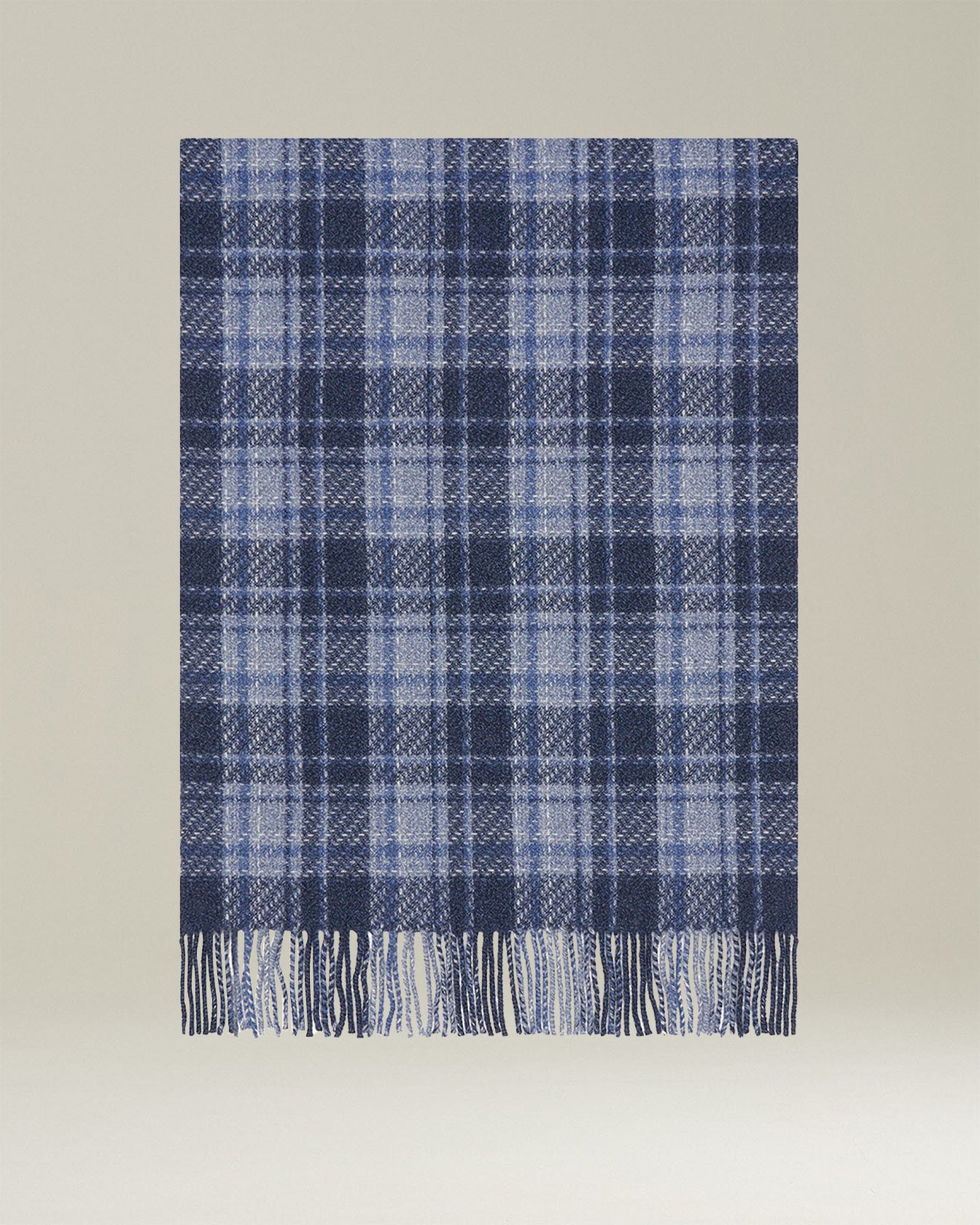 Kiton Checked Kaschmirschal Karo TU Cashmere Geschenk