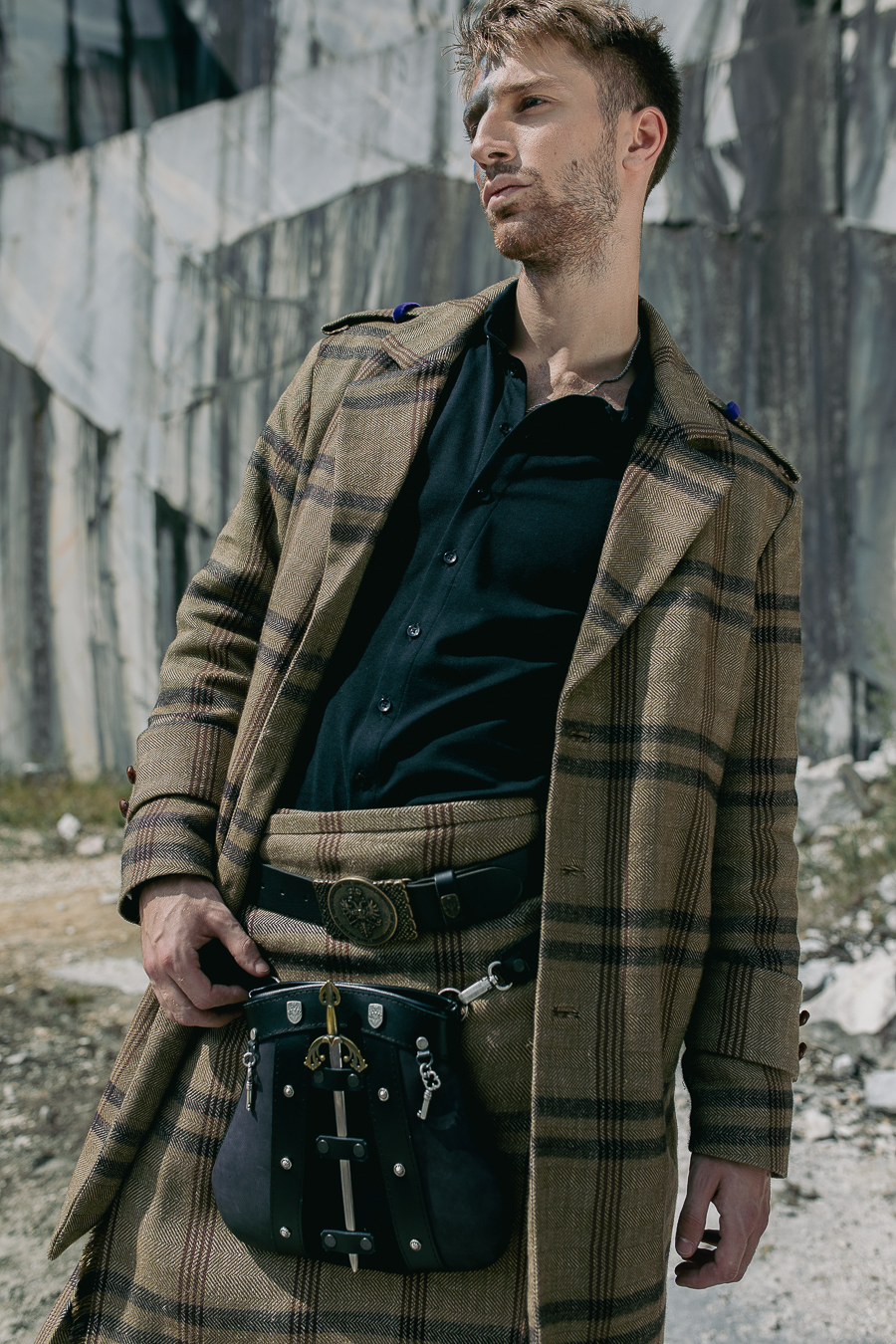 Rettl Men Watson Wintermantel Trench Herren