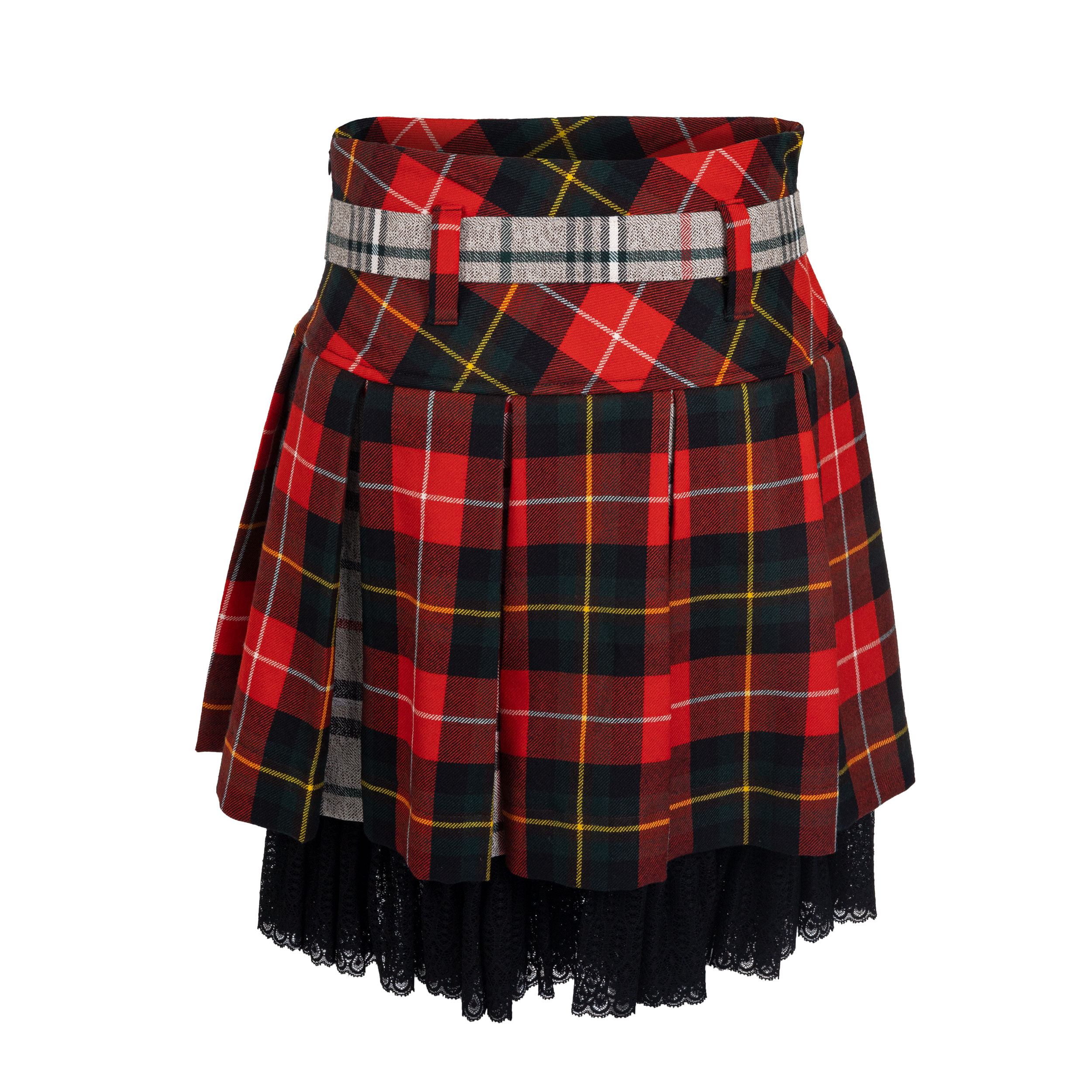 Rettl Women Selma Damen Kilt Trachtenrock Wolle