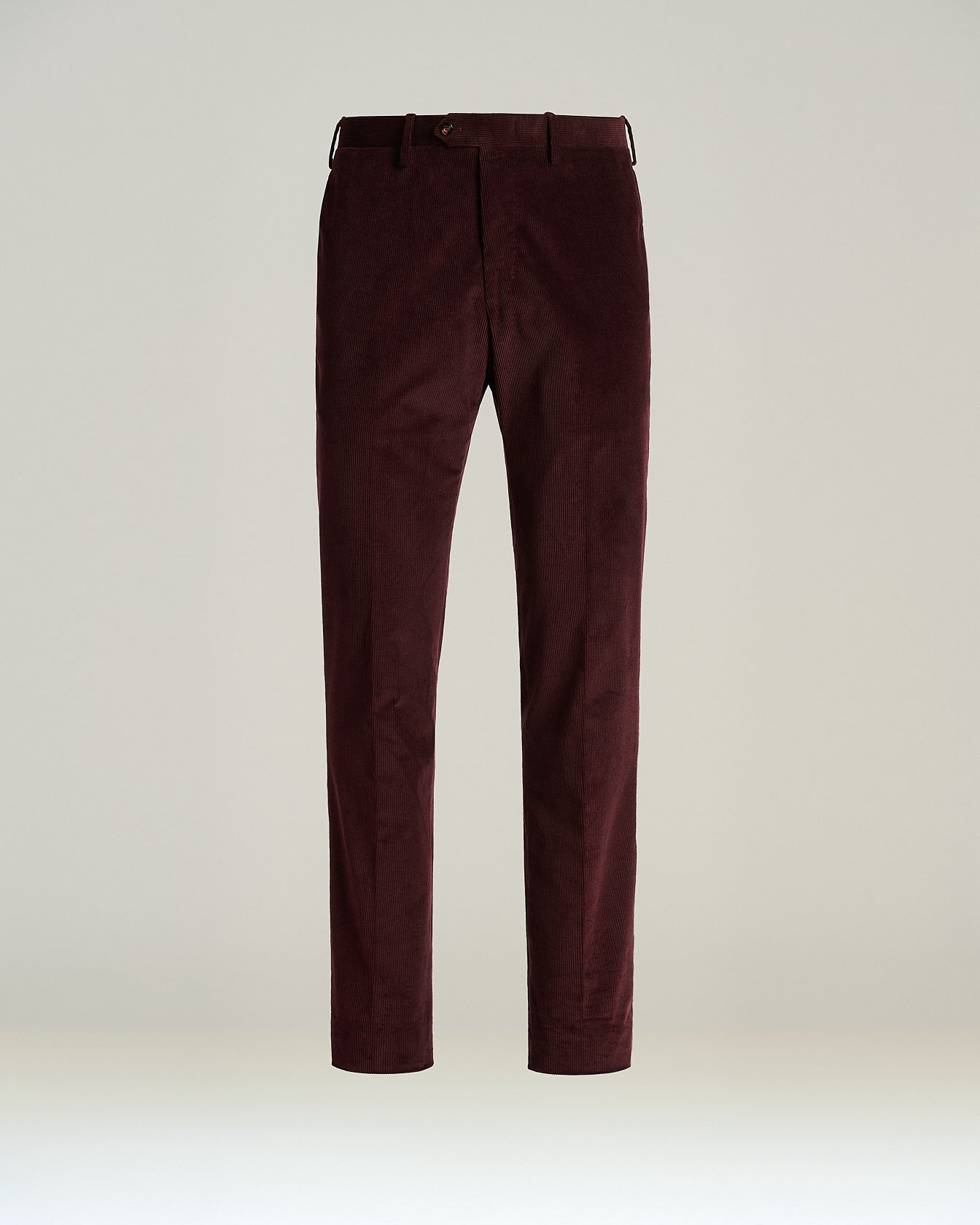 Kiton Bordeaux Contemporary Cord Hose Baumwolle Wolle Herren