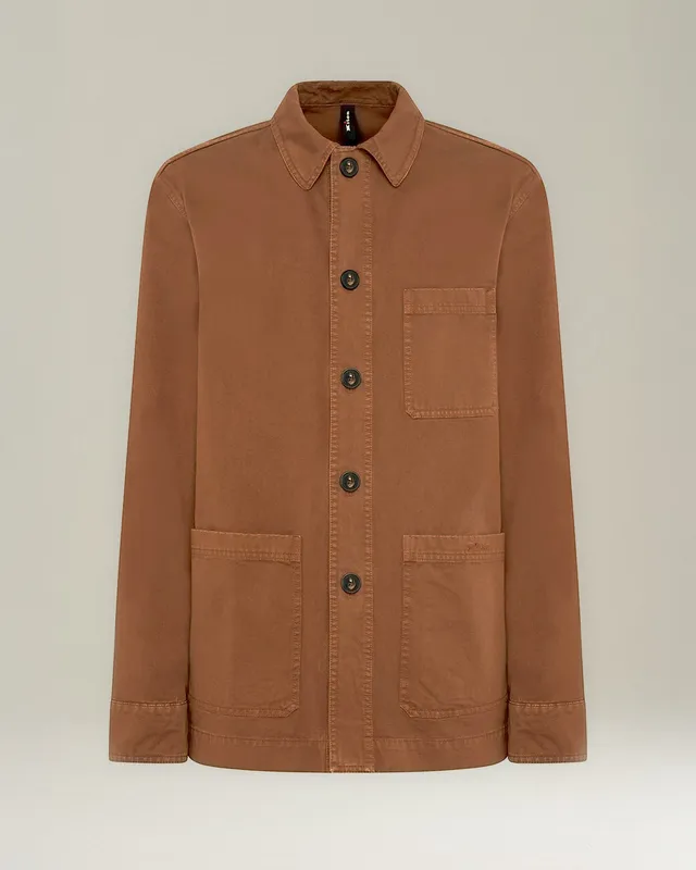 Kiton Outerwear Organic Cotton Blouson Jacke Bio-Baumwolle