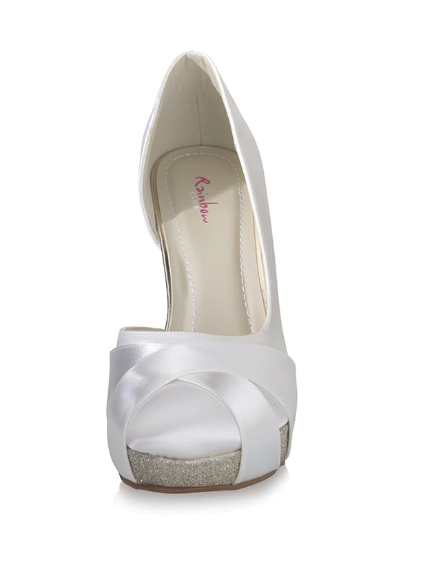 Rainbow Club Timeless Collection Kelis Brautschuhe White Plateau