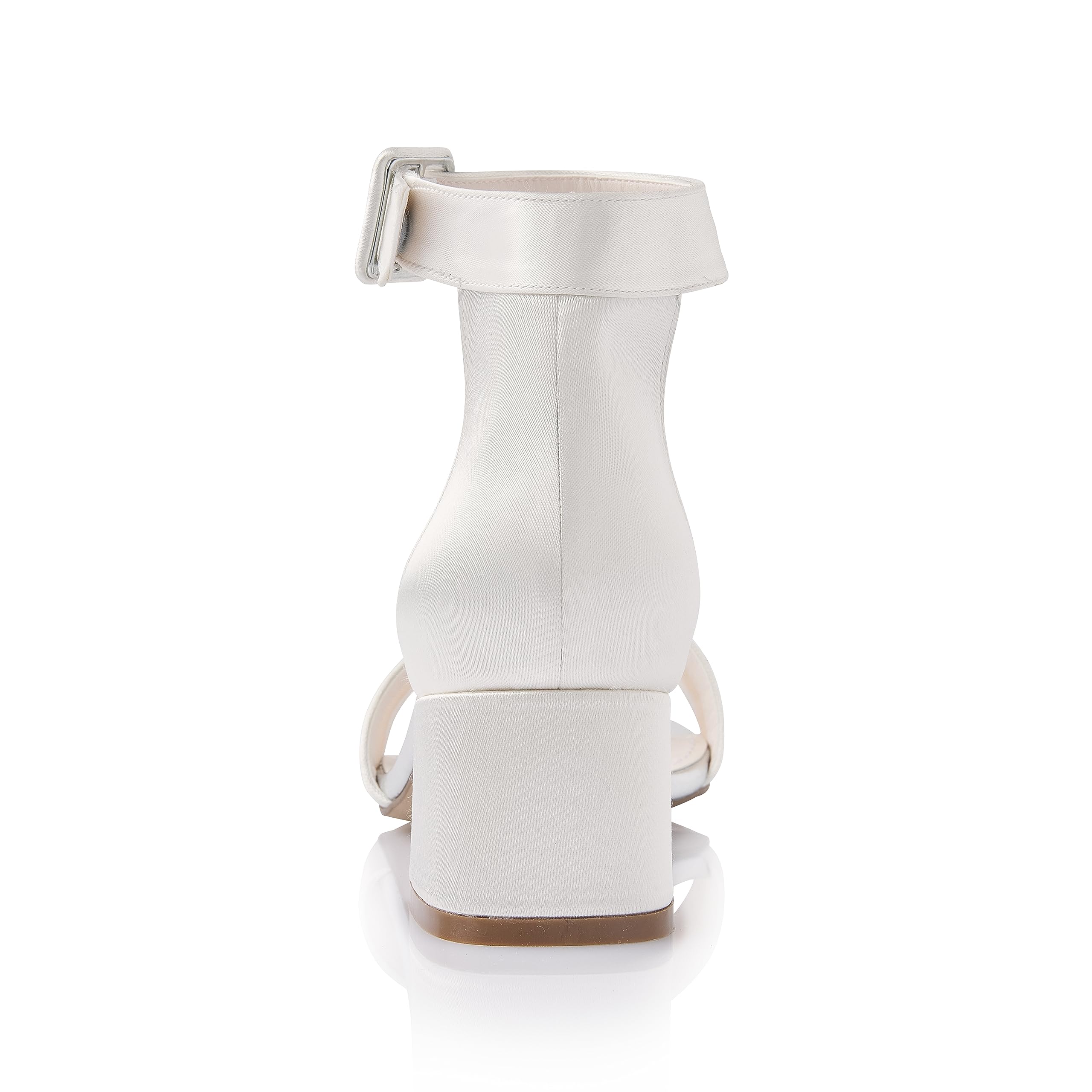 Rainbow Club Essentials Donnah Sandale Ivory Satin 4,5 cm
