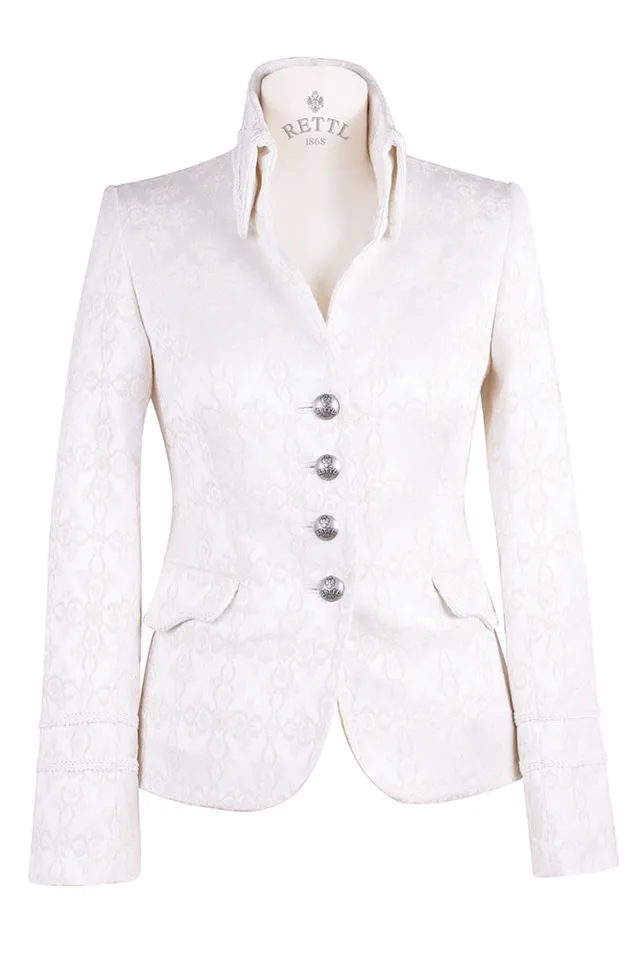 Rettl Artemis Dirndl Damen Stretchbrokat tailliert