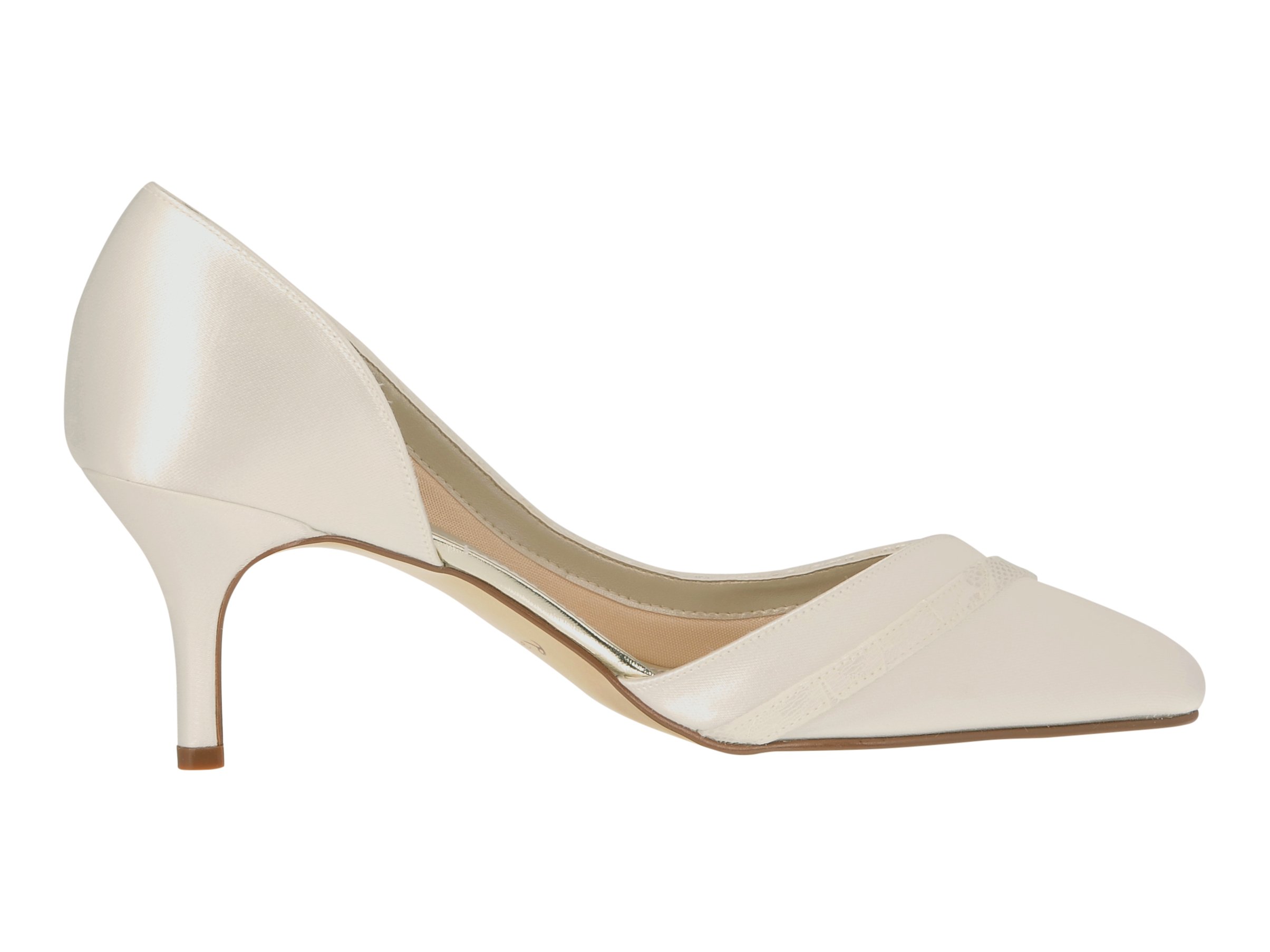Rainbow Club Wilma Brautschuhe Ivory Spitze Satin Gr. 36