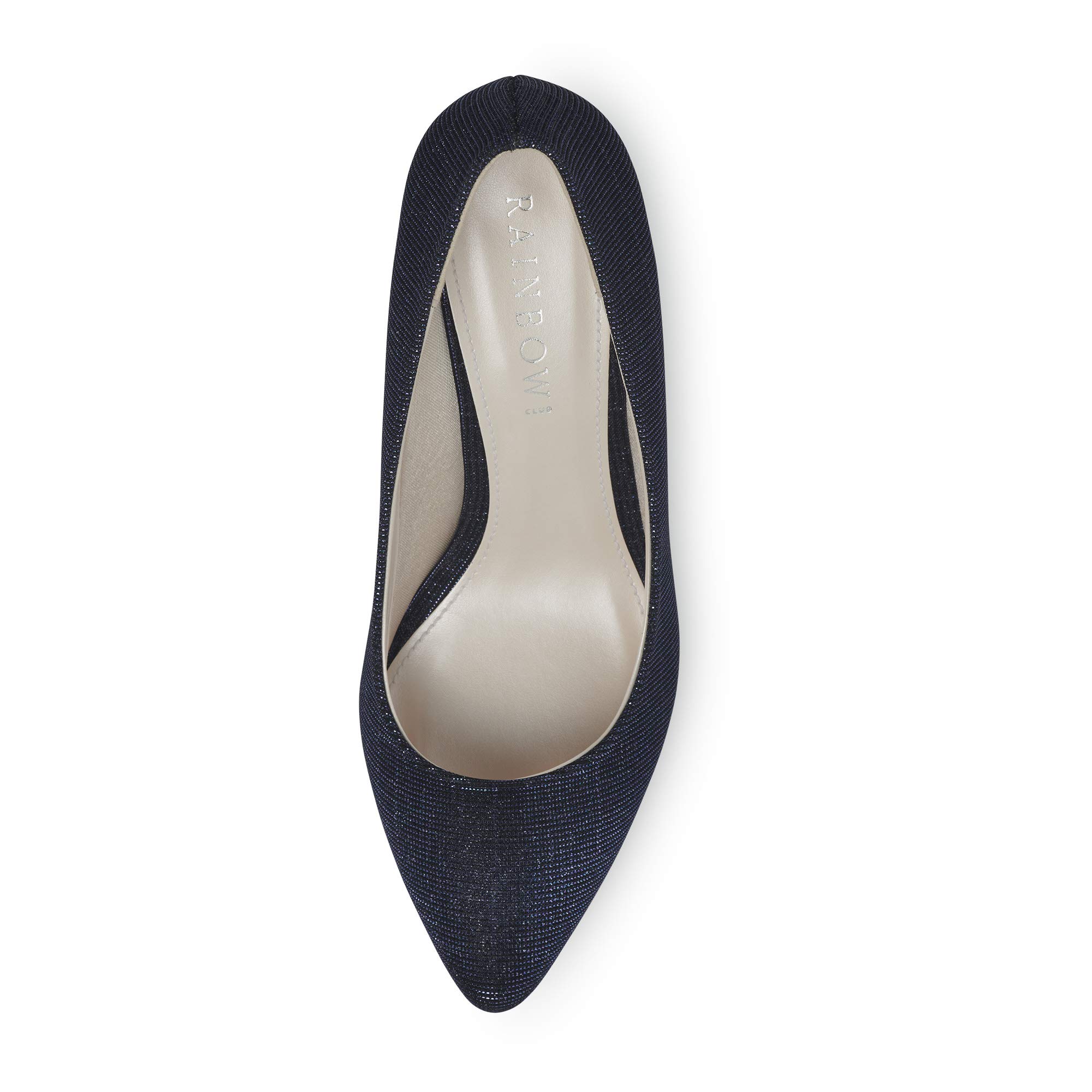 Rainbow Club Luxe Collection Brooke Pumps Navy Metallic 6,5 cm