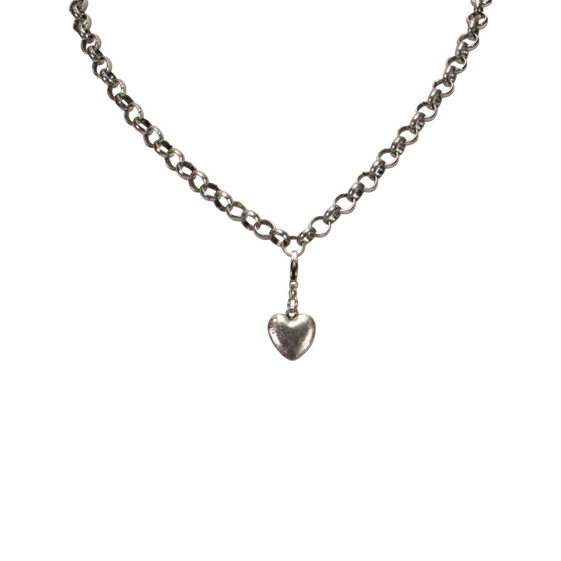 Alpenflüstern DAHEIM Herz Anhänger AAH098 antik-silber 1,5cm