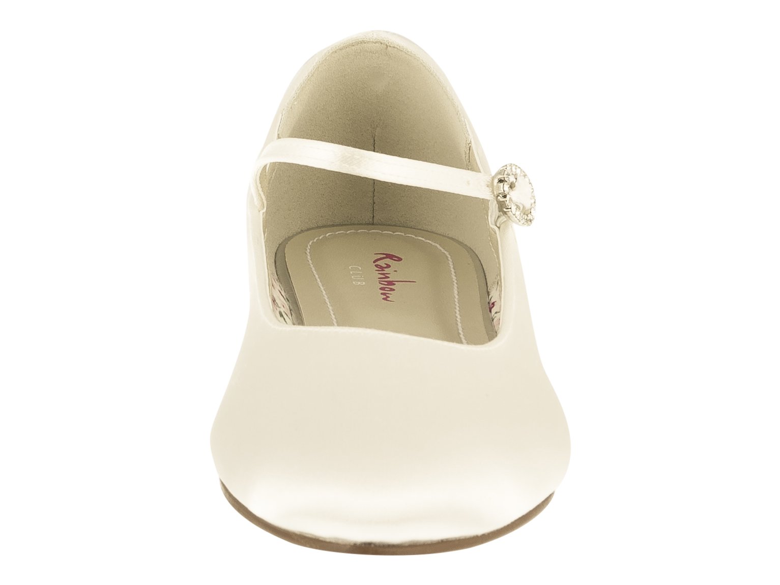Rainbow Club Binx Flower Girl Ballerinas Ivory