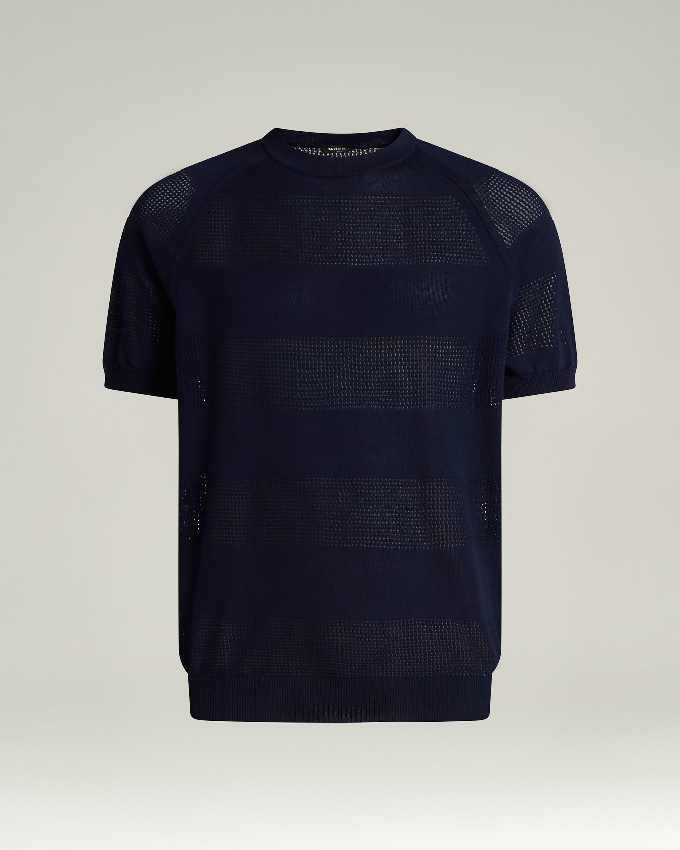 Kiton Knitwear Cotton Sweater Pullover Baumwolle Kurzarm