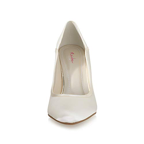 Rainbow Club Lucy Pumps Ivory Satin Gr. 40,5