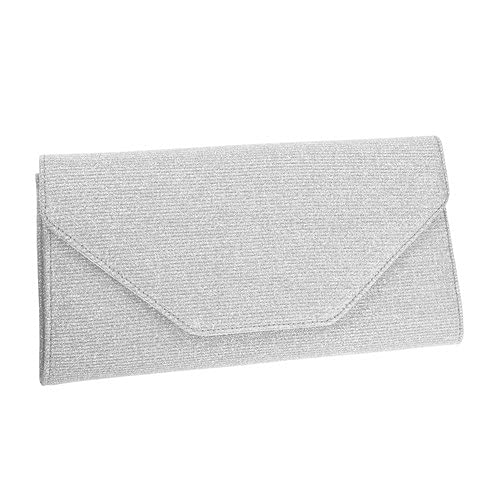 Rainbow Club Handbags Saskia Clutch Silber Metallic S Kette