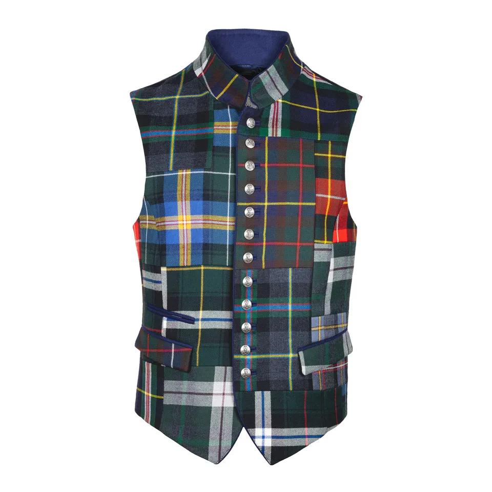 Rettl Men Kaiser Franz Weste Patchwork