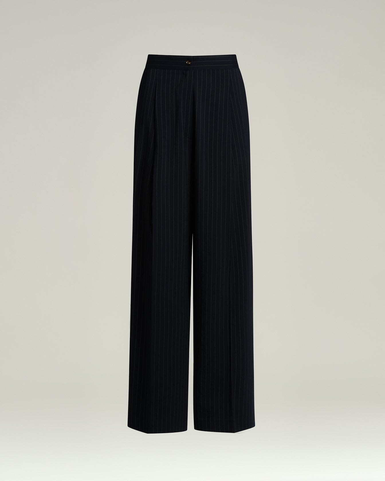Kiton Tailored Lightweight Wool Black Hose Schwarz 46