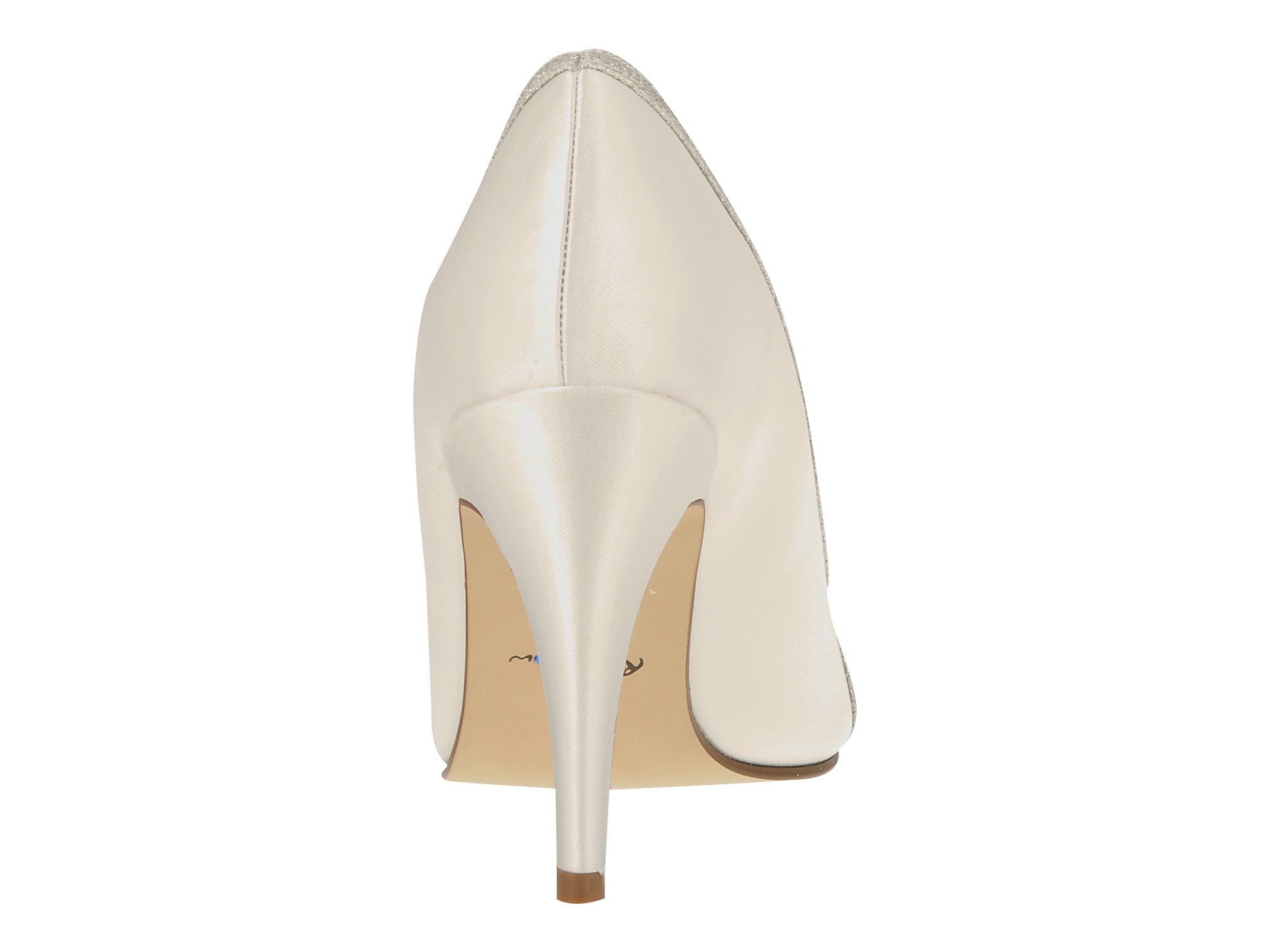 Rainbow Club Essentials Chelsey Pumps Ivory Peep-Toe 9cm