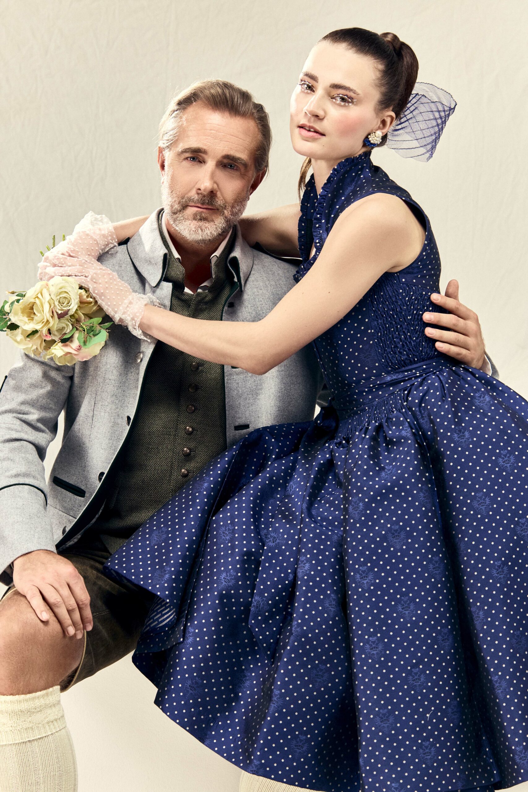 Rettl Women Dahlia Dirndl Festkleidung Wollstoff