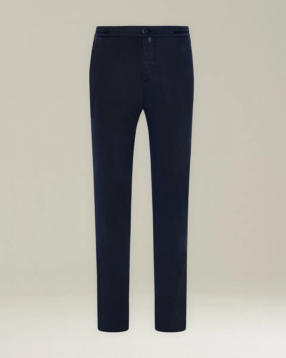 Kiton Trousers Comfort Hose Baumwolle Lyocell