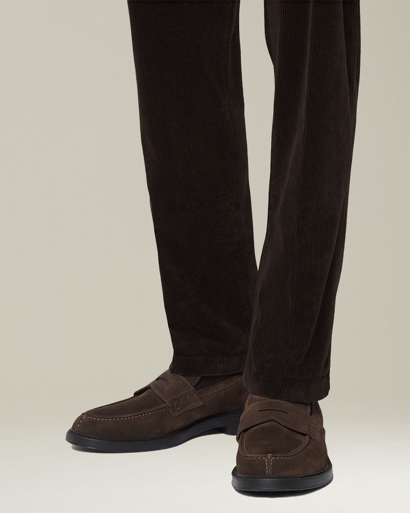 Kiton Shoes Mocassino Loafer Wildleder