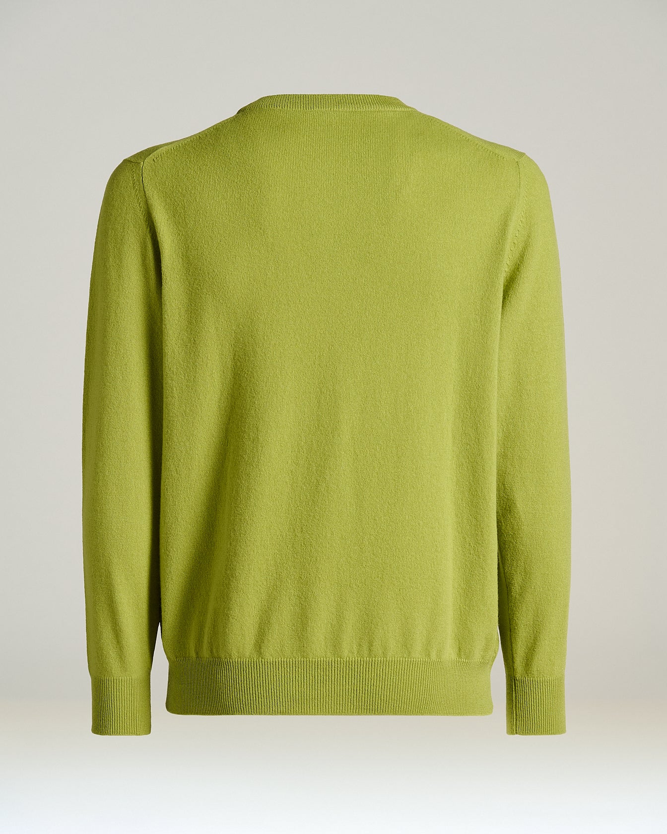 Kiton Knitwear Kaschmir Pullover limettengrün Rundhals