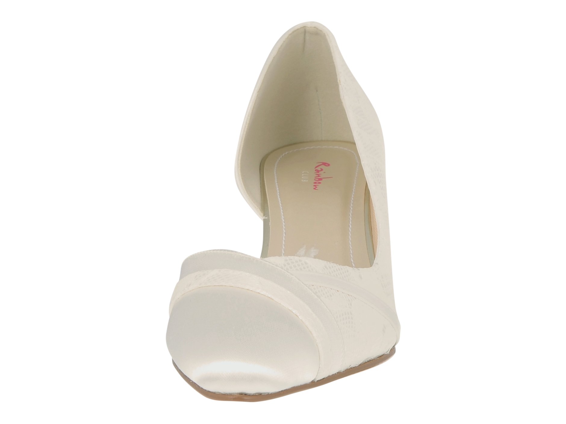 Rainbow Club Wilma Brautschuhe Ivory Spitze Satin Gr. 36
