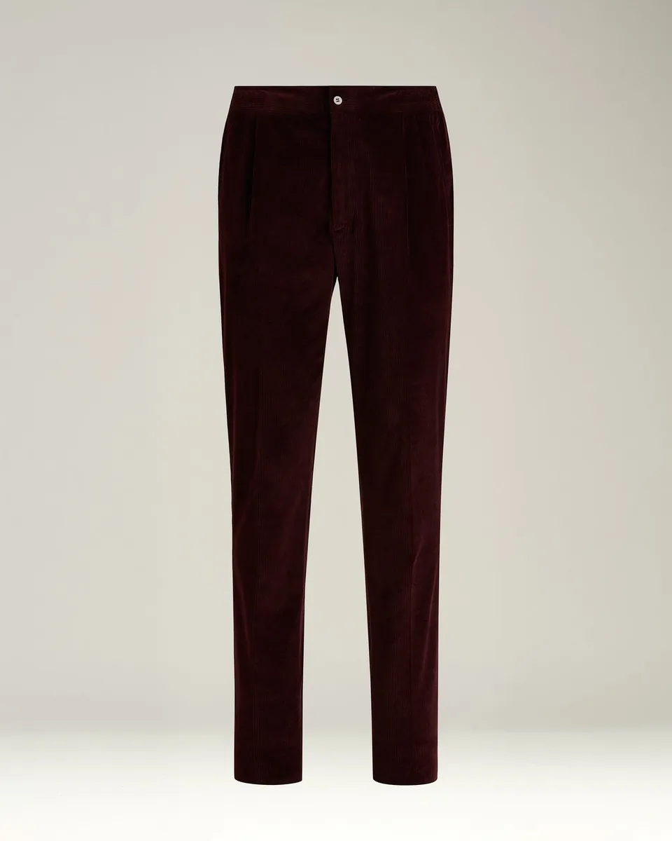 Kiton Fine Corduroy Trousers Hose Cord Größe 50