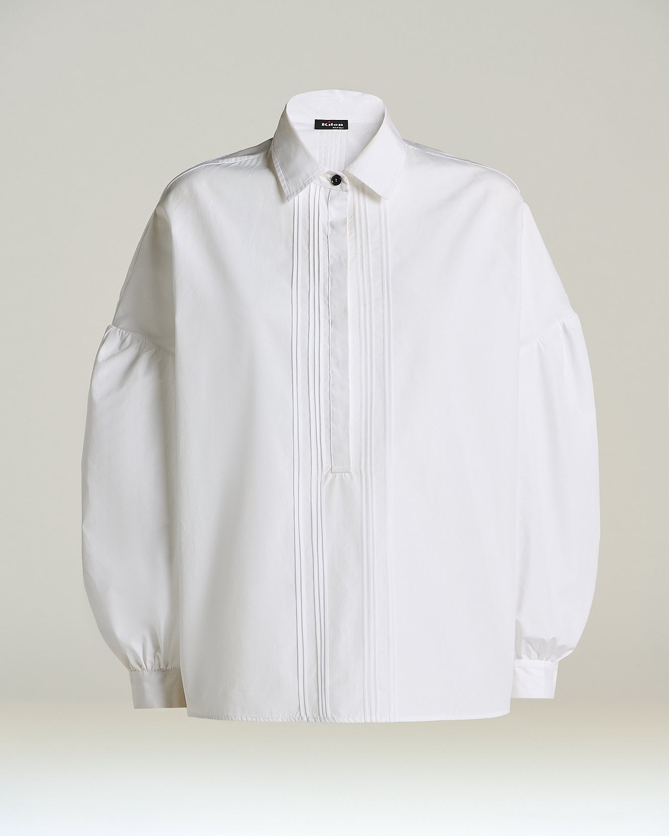 Kiton Shirts White Cotton Hemd weiß Gr.40 Baumwolle