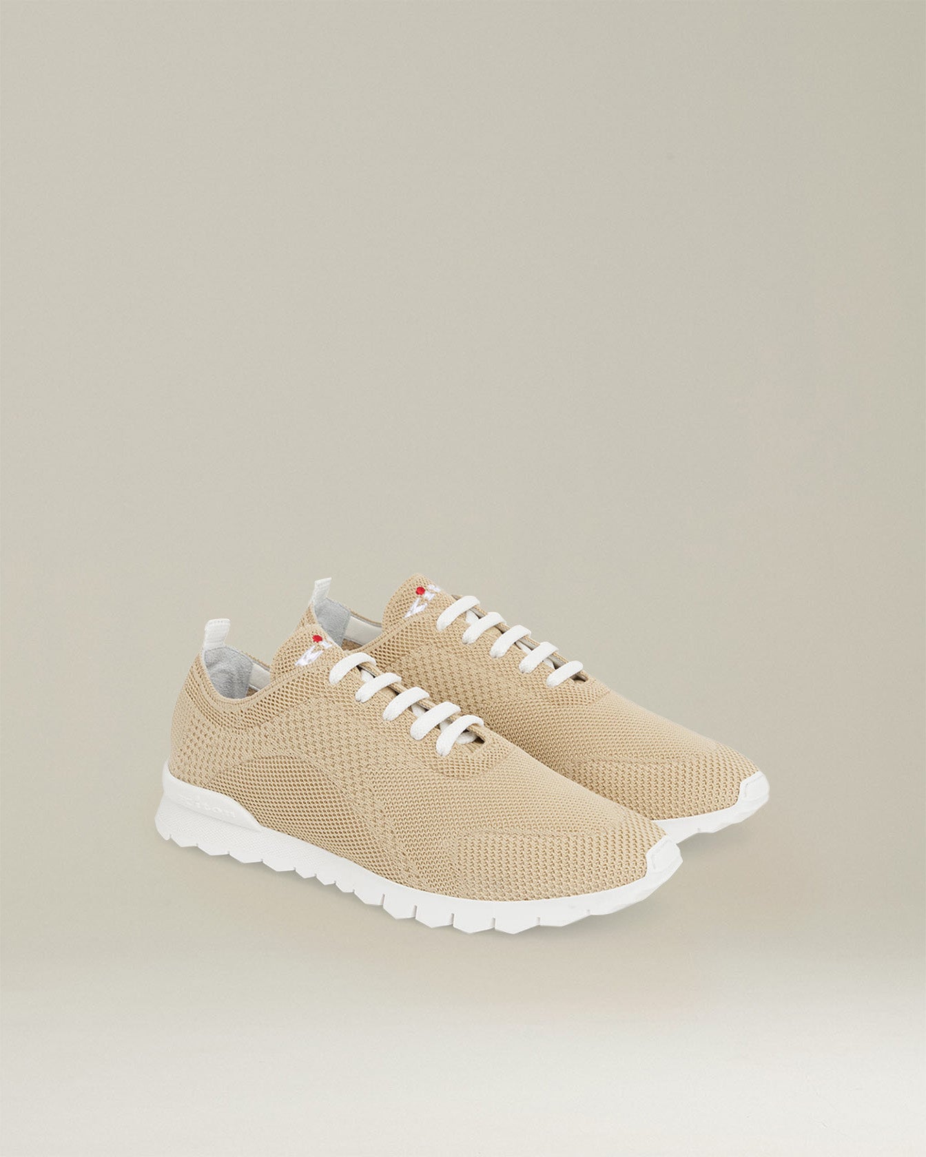 Kiton Shoes Fit Sneakers Stroh mit Strick Gr. 43