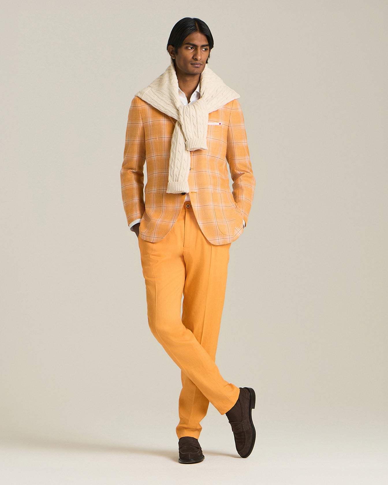 Kiton Jackets Checked Blazer Kaschmir Sakko kariert