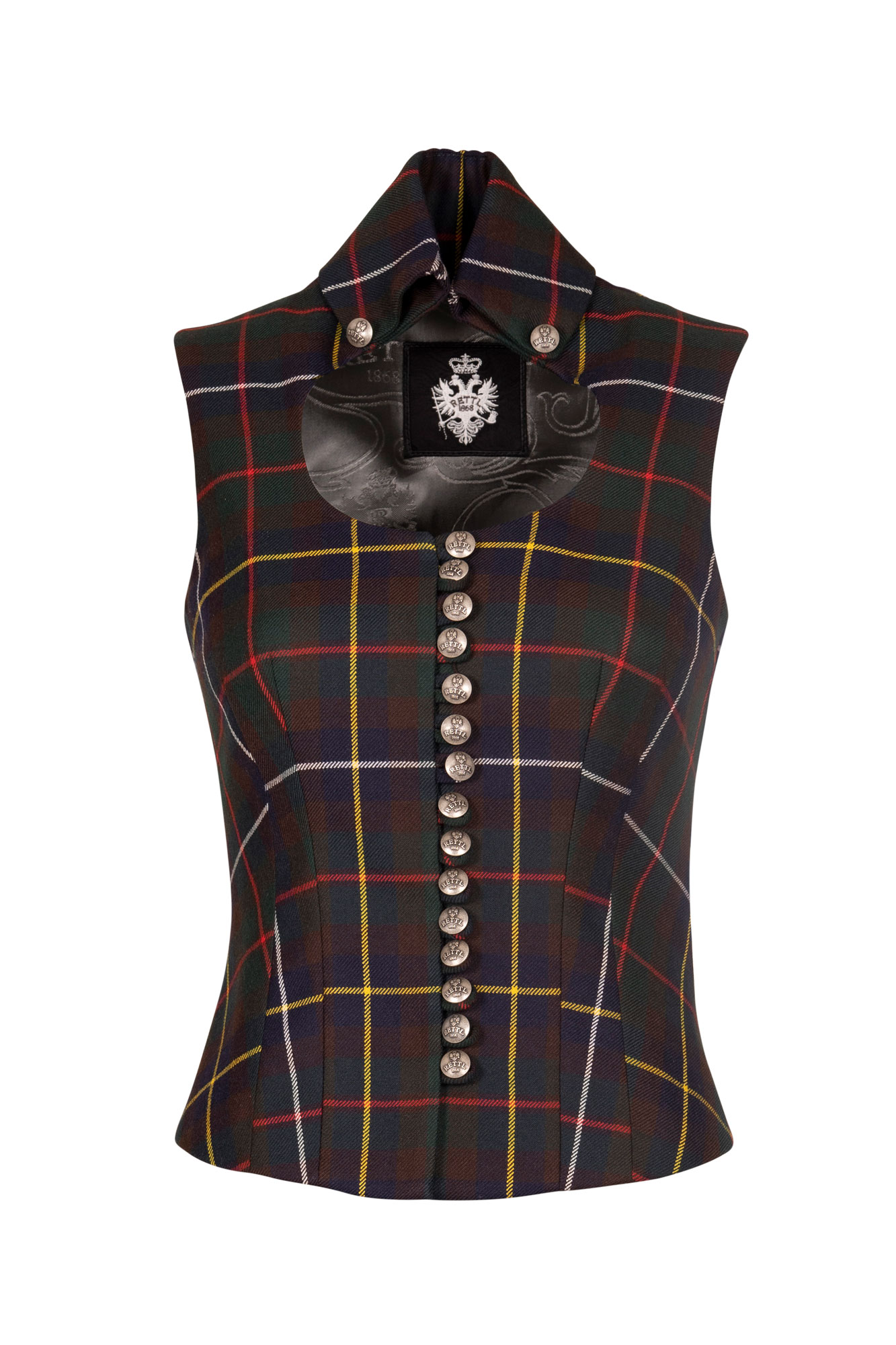 Rettl Women Josefa Gilet Weste Stehkragen