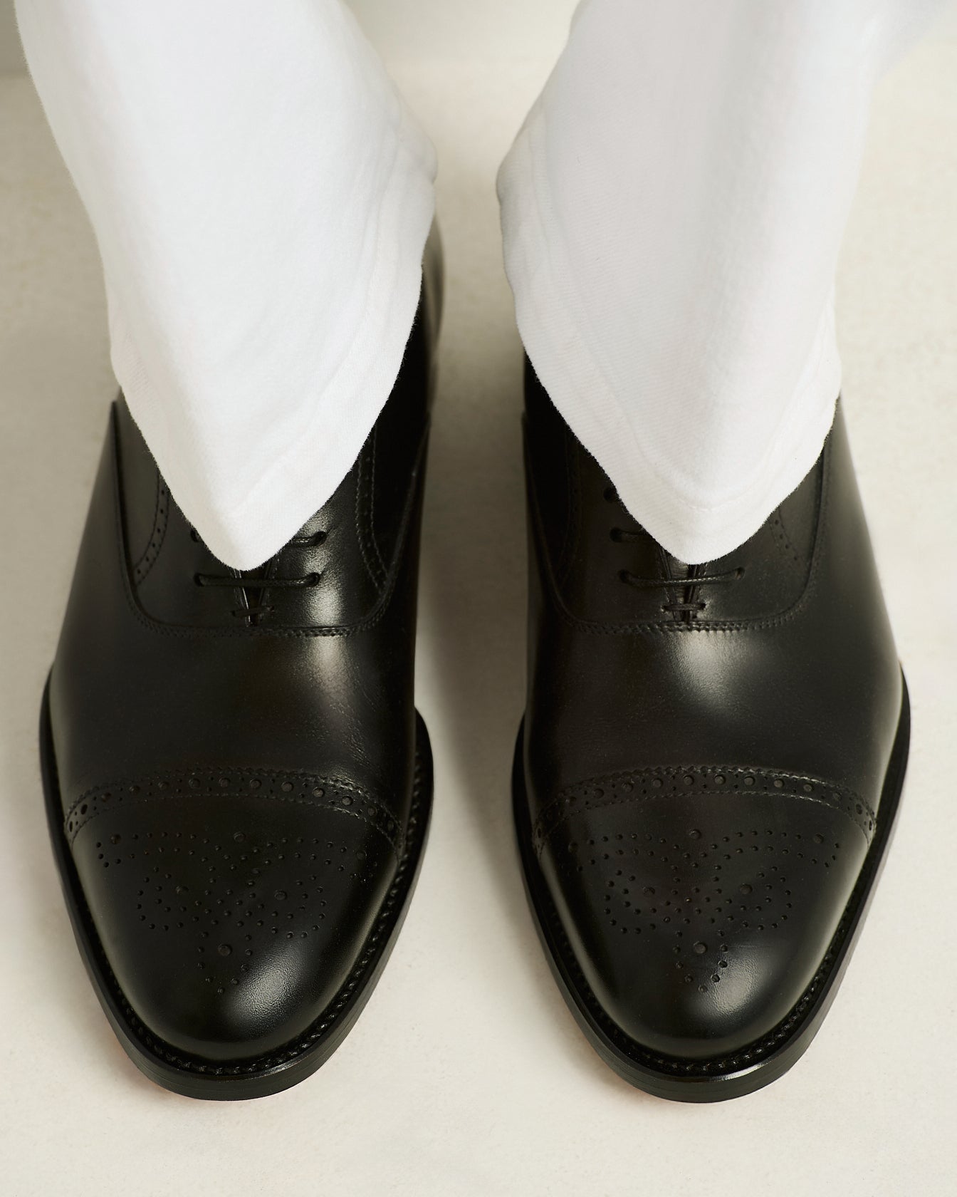 Kiton Shoes Leather Lace-Up Schnürschuh Kalbsleder schwarz