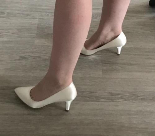 Rainbow Club Lottie Brautpumps Satin Ivory 38.5