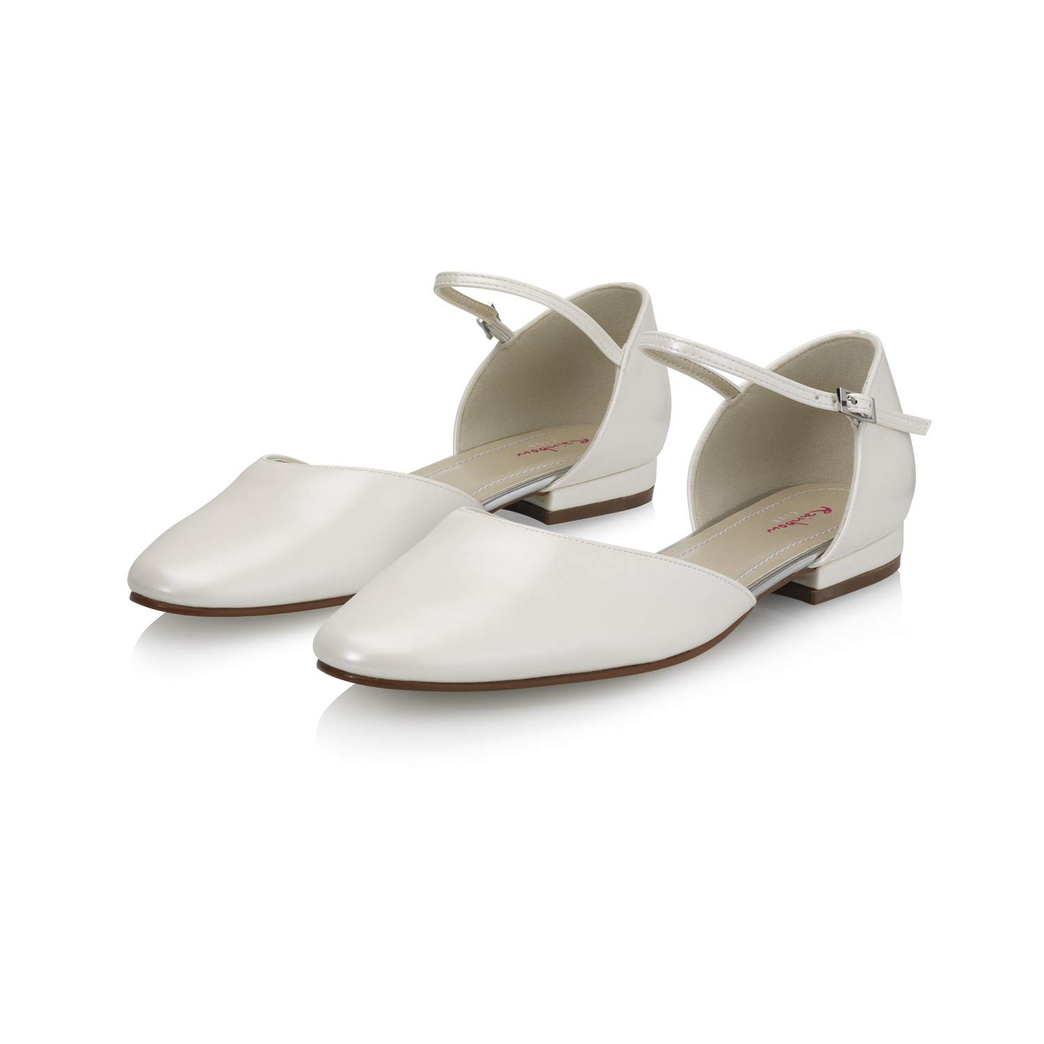 Rainbow Club Timeless Little Rosie Pumps Creme flach vegan