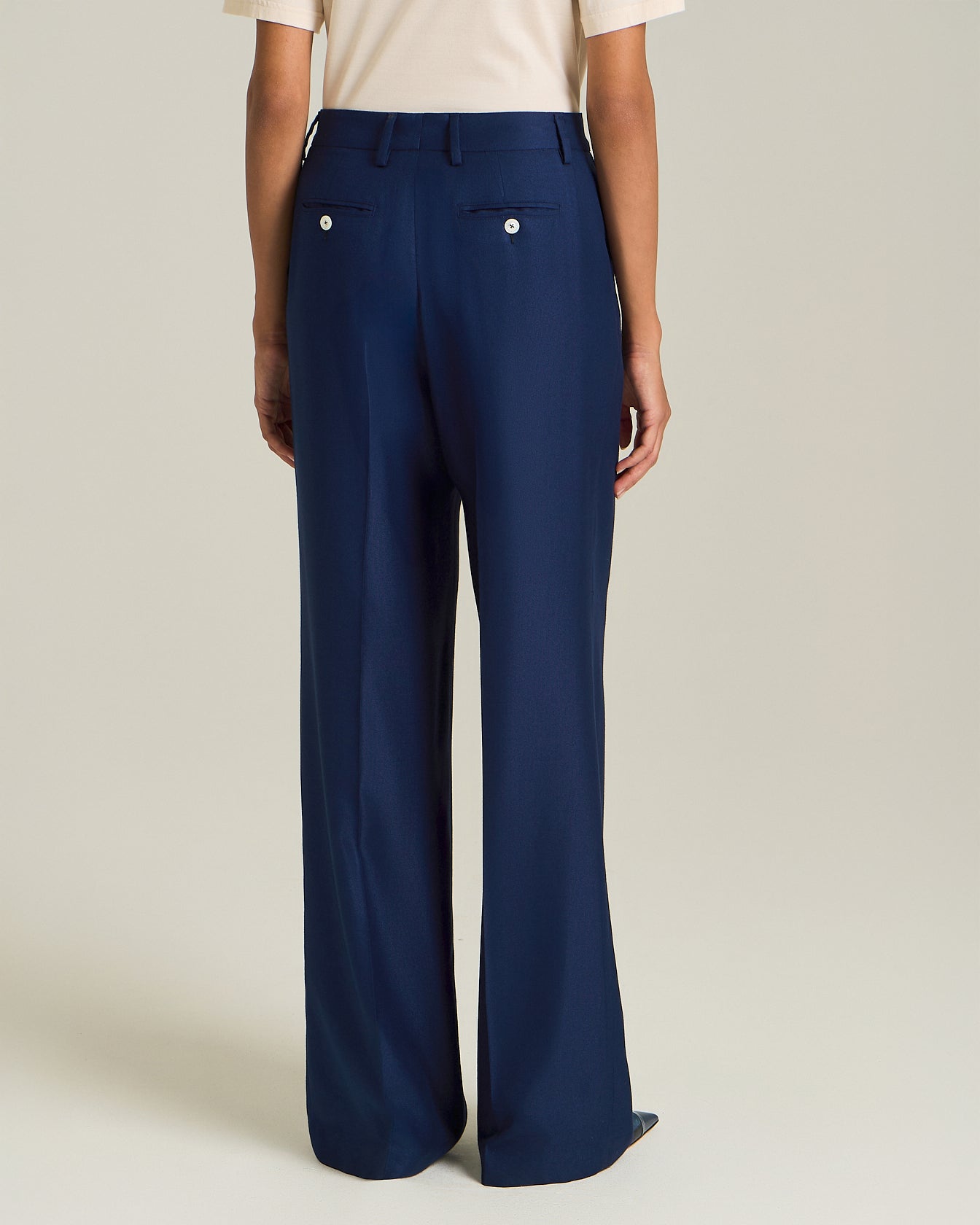 Kiton Trousers Viscose Leichte Damen Hose Viskose Alltag