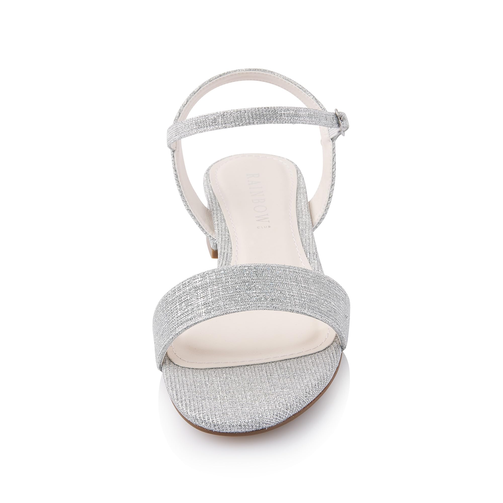 Rainbow Club Salli Braut Sandale Silver Metallic 3 cm 36-41