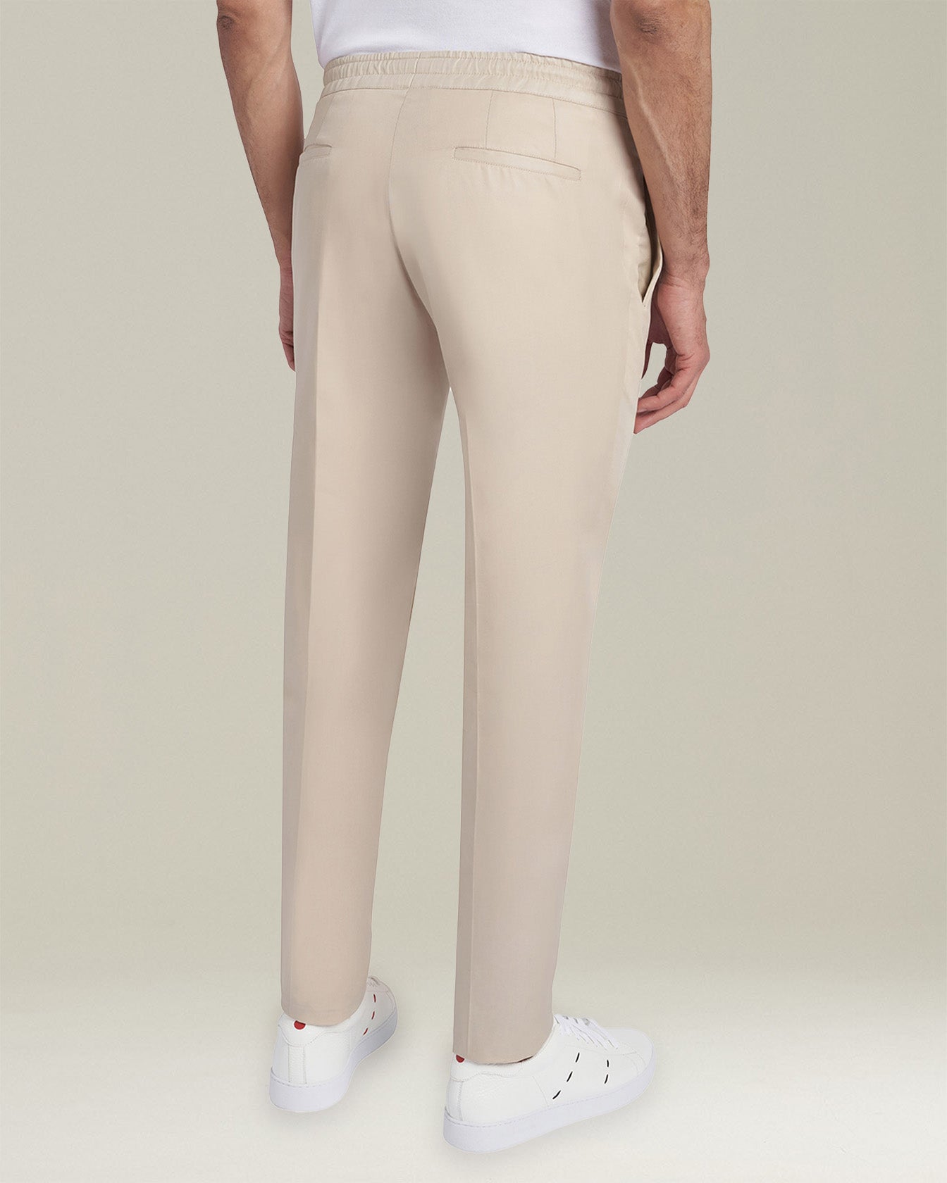 Kiton Pantaloni Cotone Hose beige Baumwolle Gr.50
