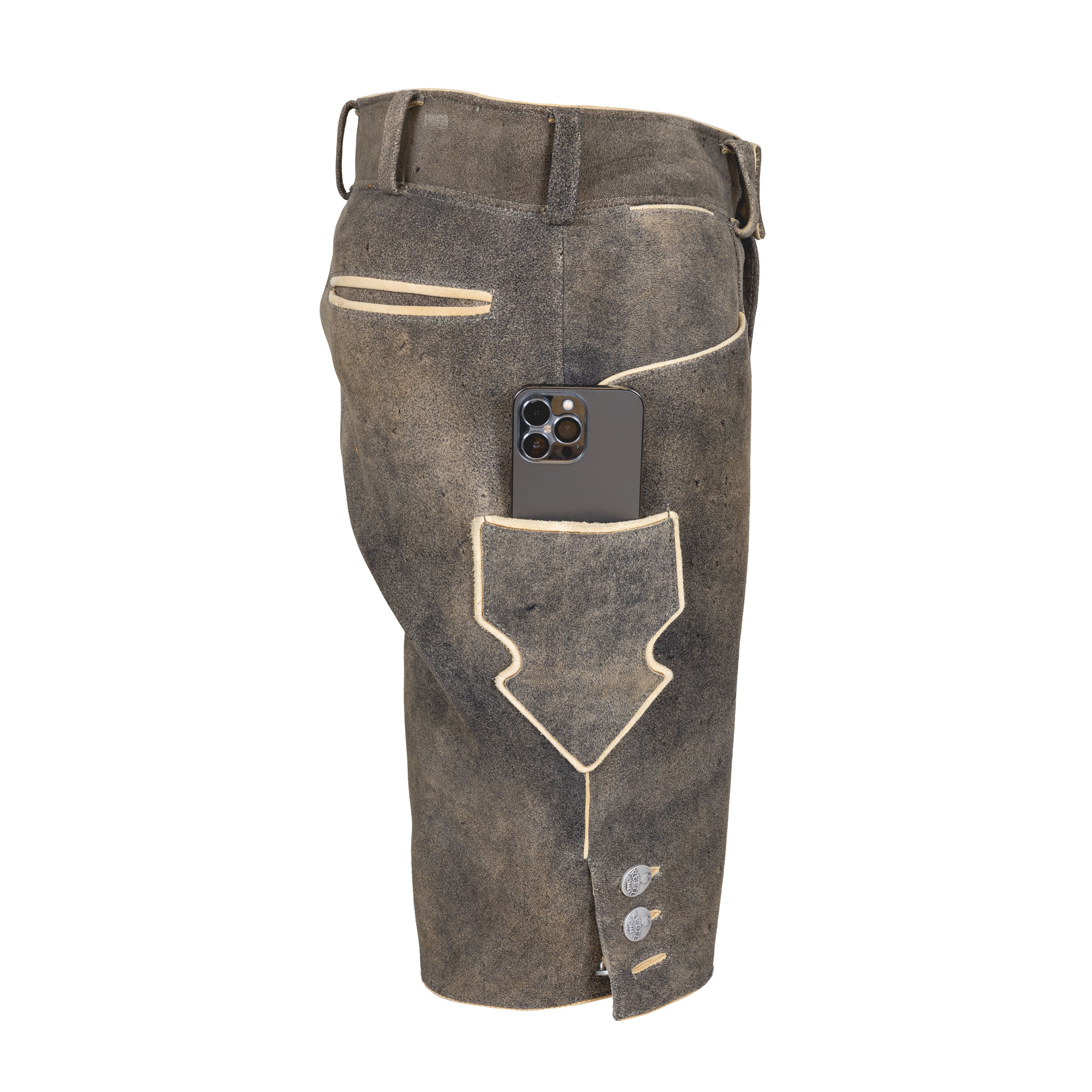 Rettl MEN Artem Lederhose Herren Hirschleder Fest